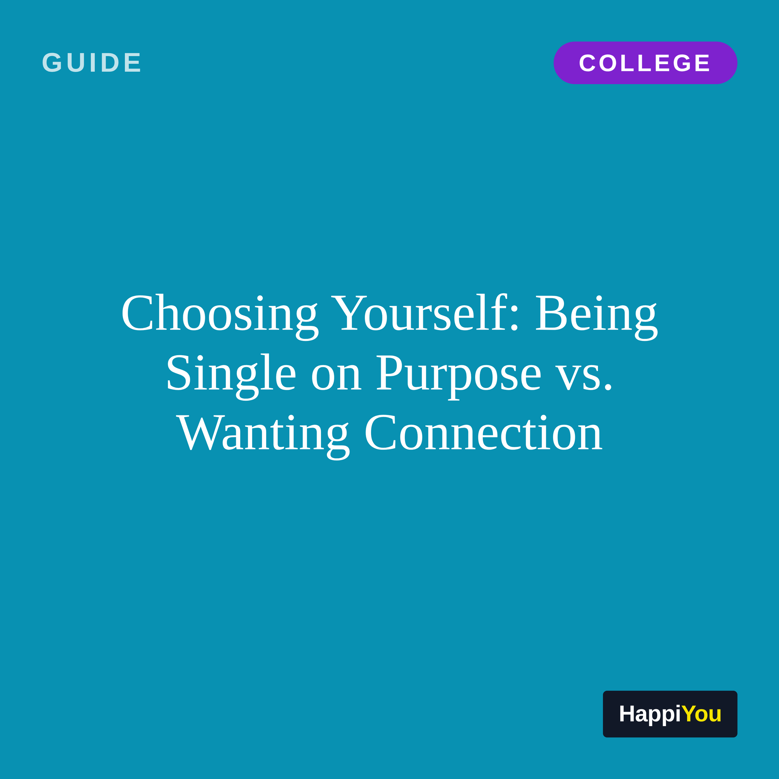 Choosing Yourself