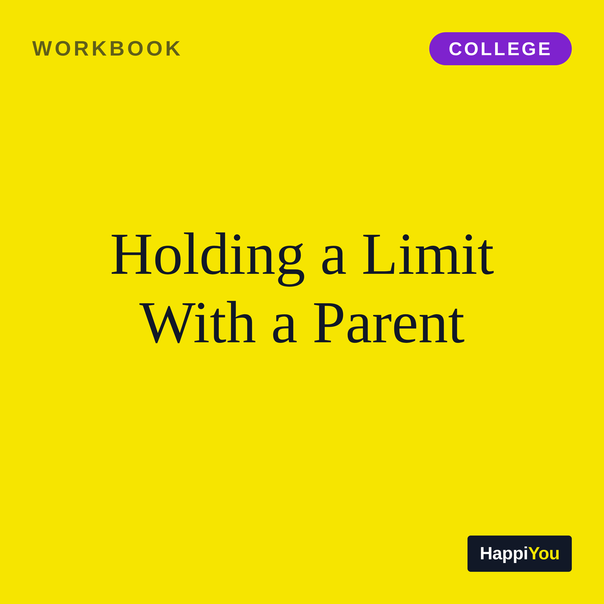 Holding a Limit with a Parent