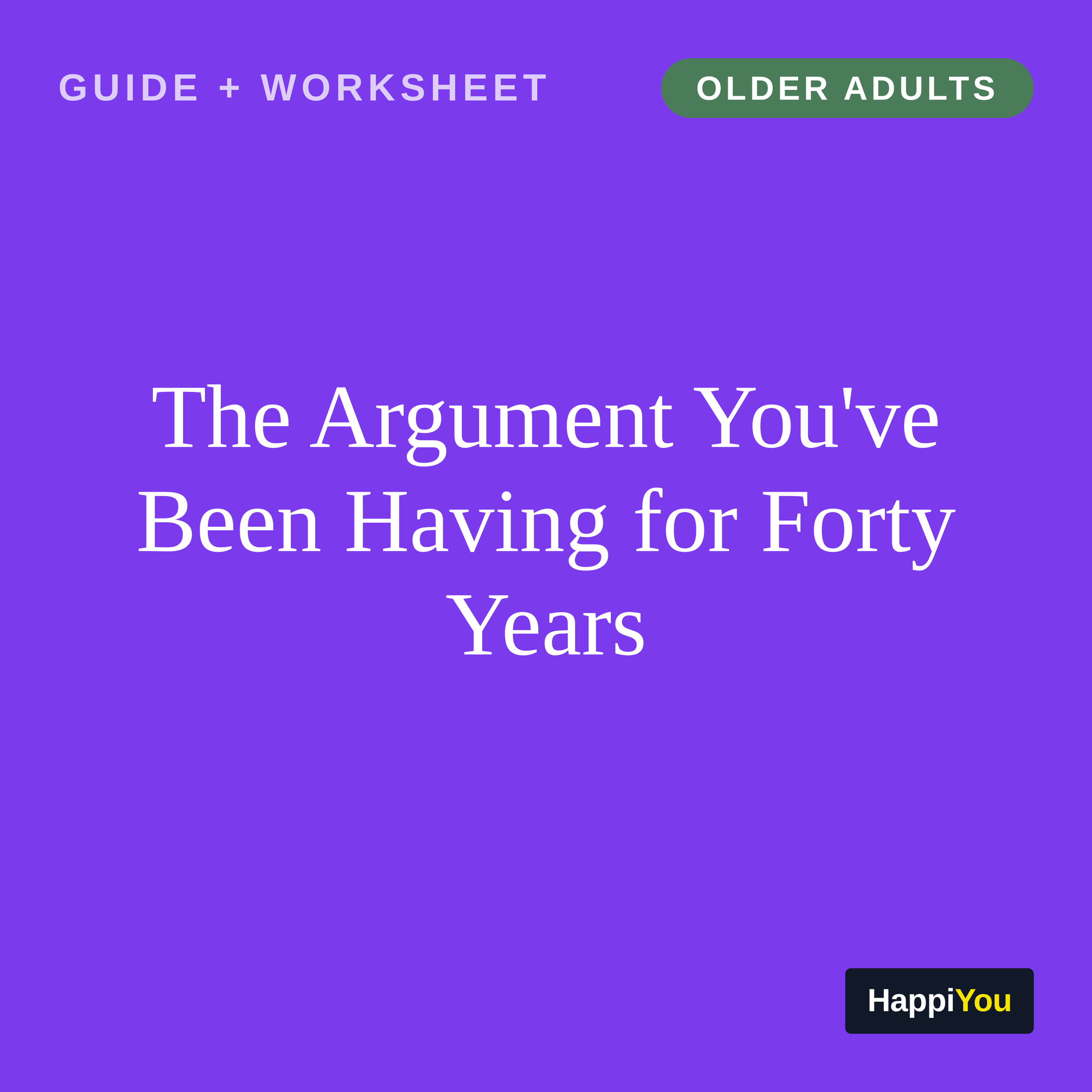 The Argument You've Been Having for Forty Years