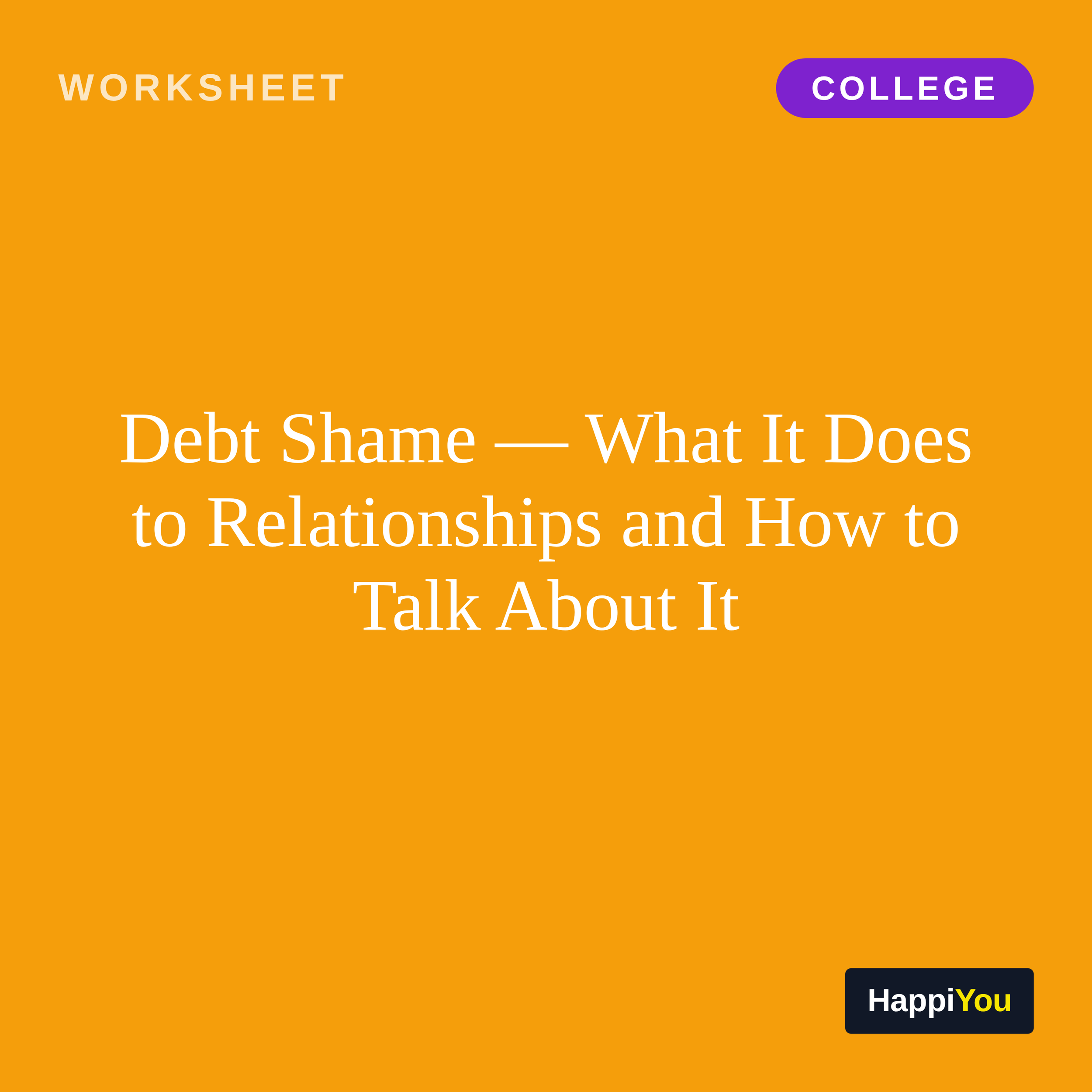 Debt Shame