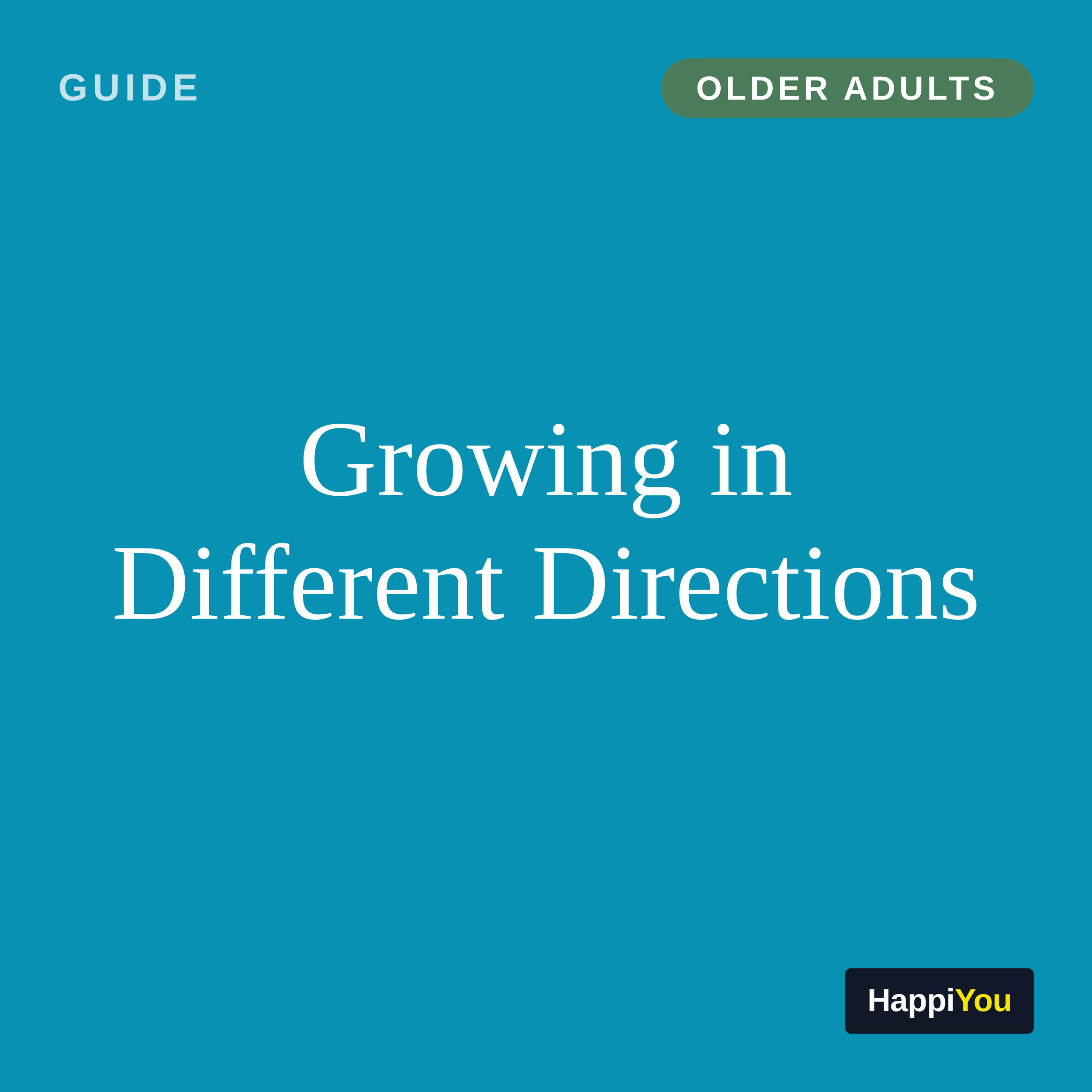 Growing in Different Directions