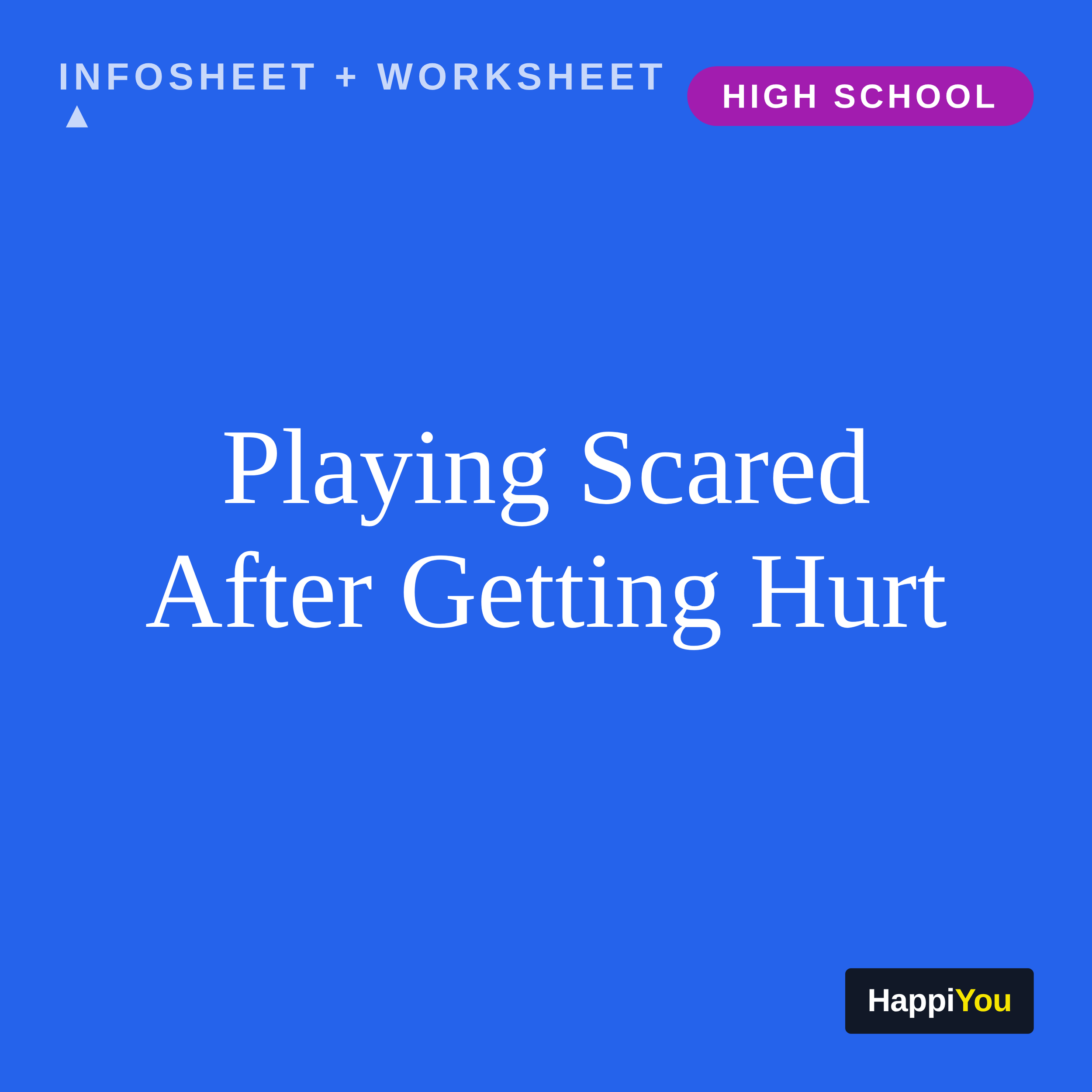 Playing Scared After Getting Hurt