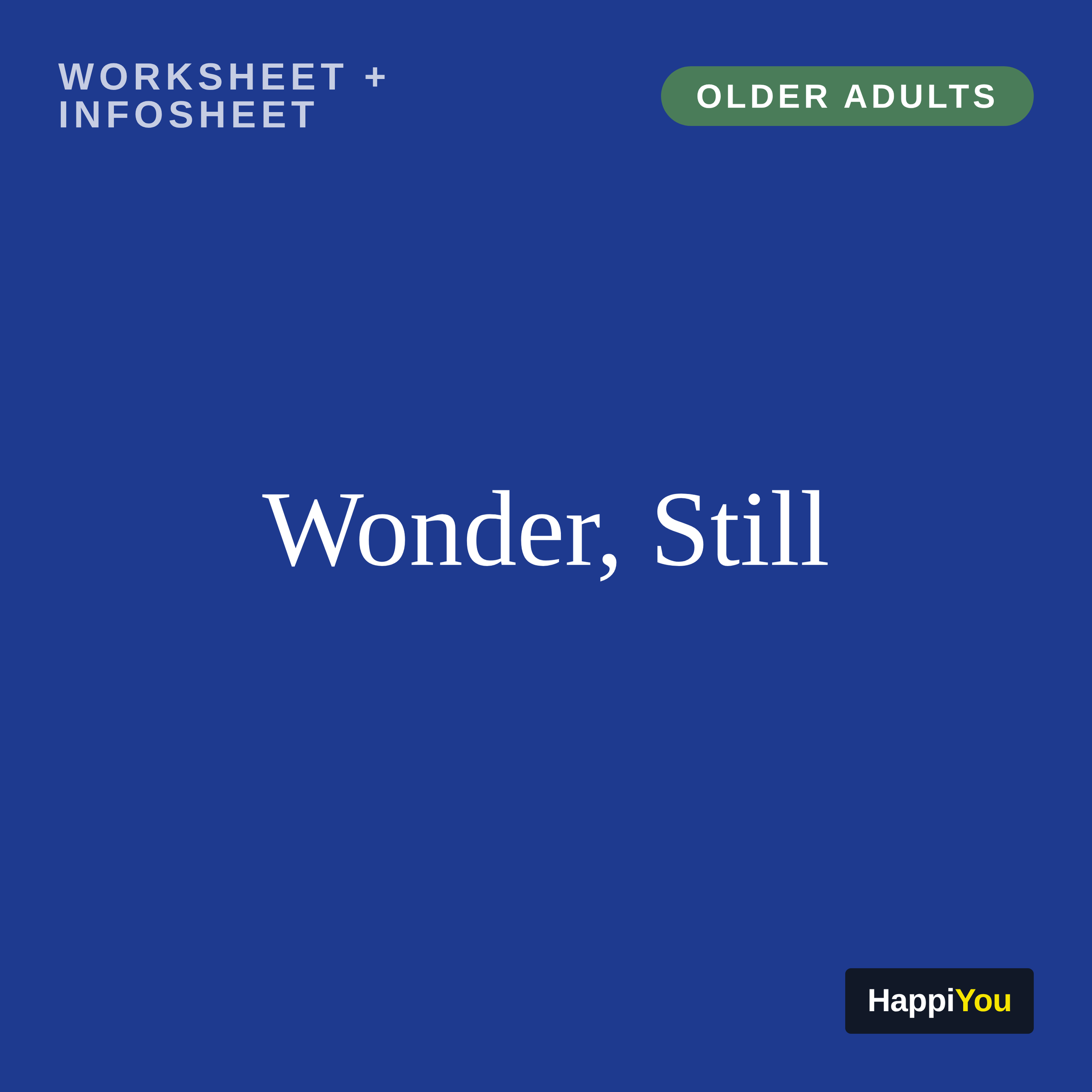 Wonder, Still