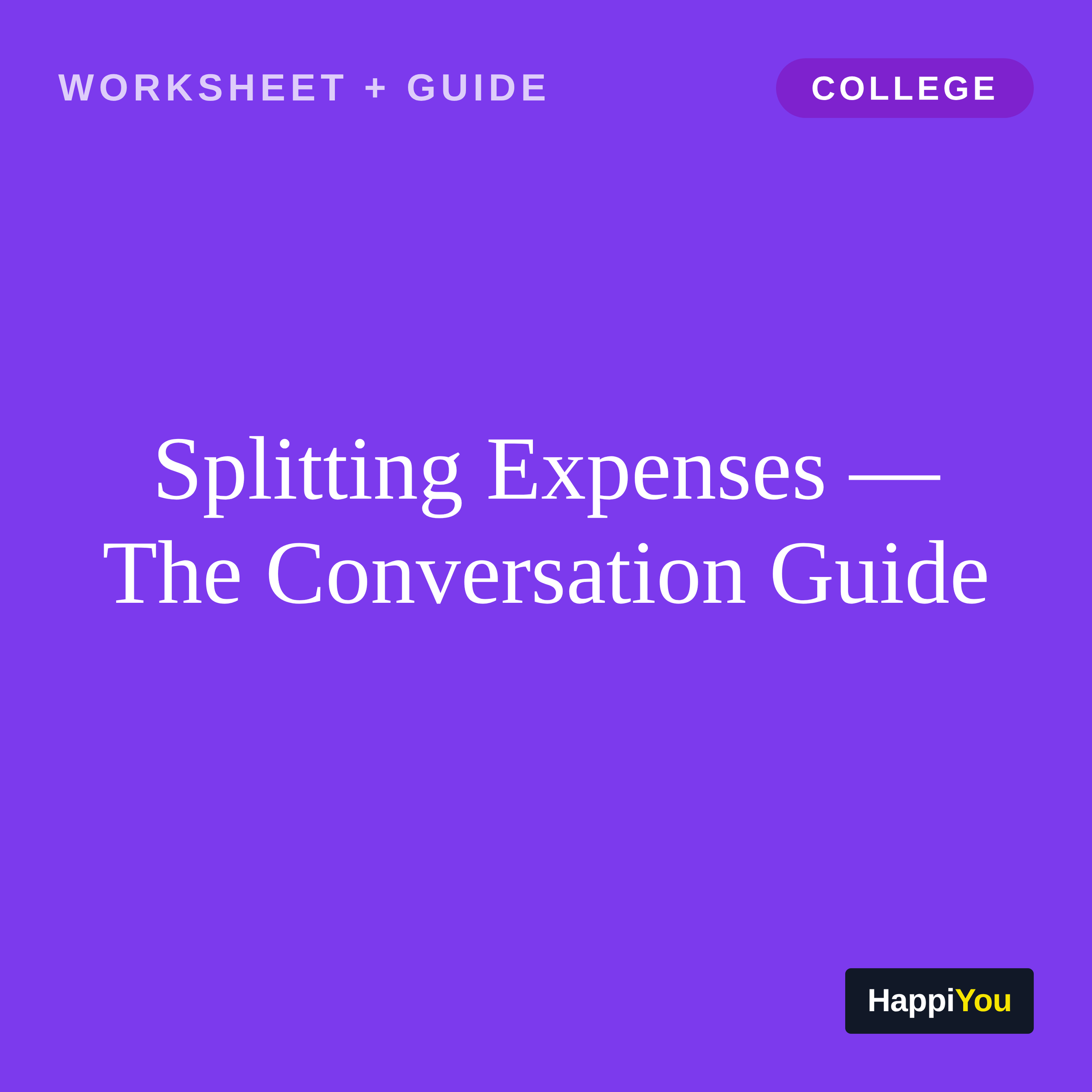 Splitting Expenses