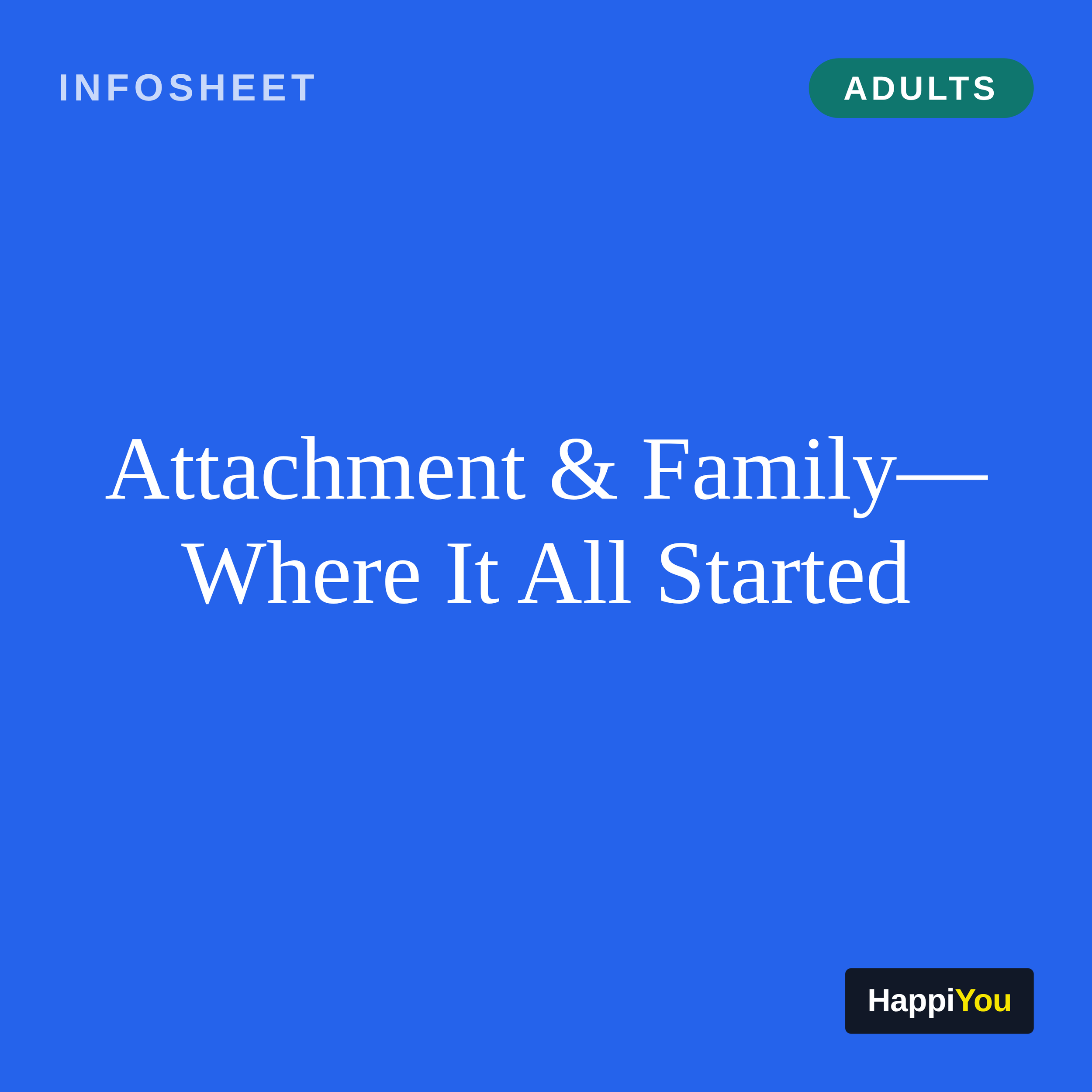 Attachment & Family