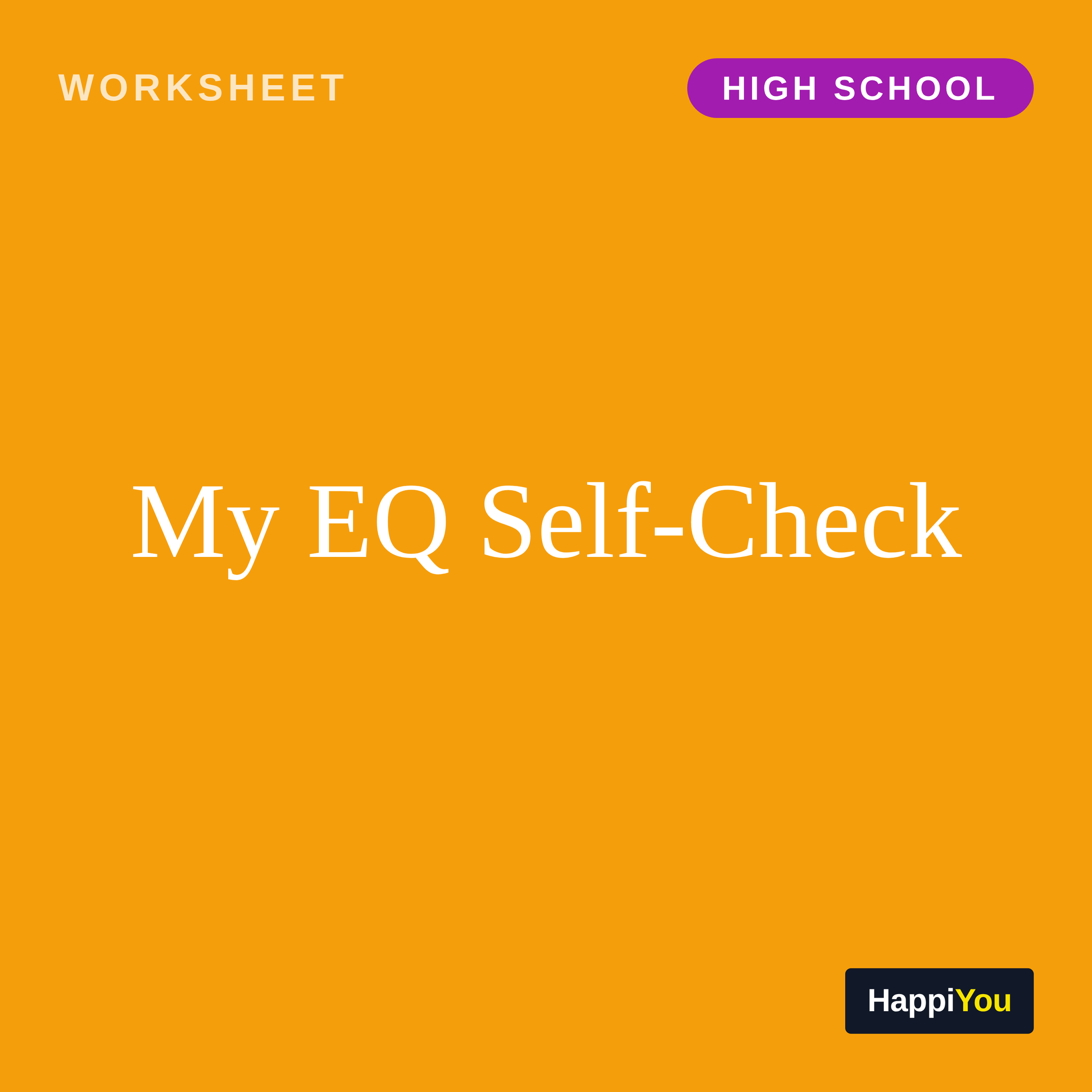 My EQ Self-Check