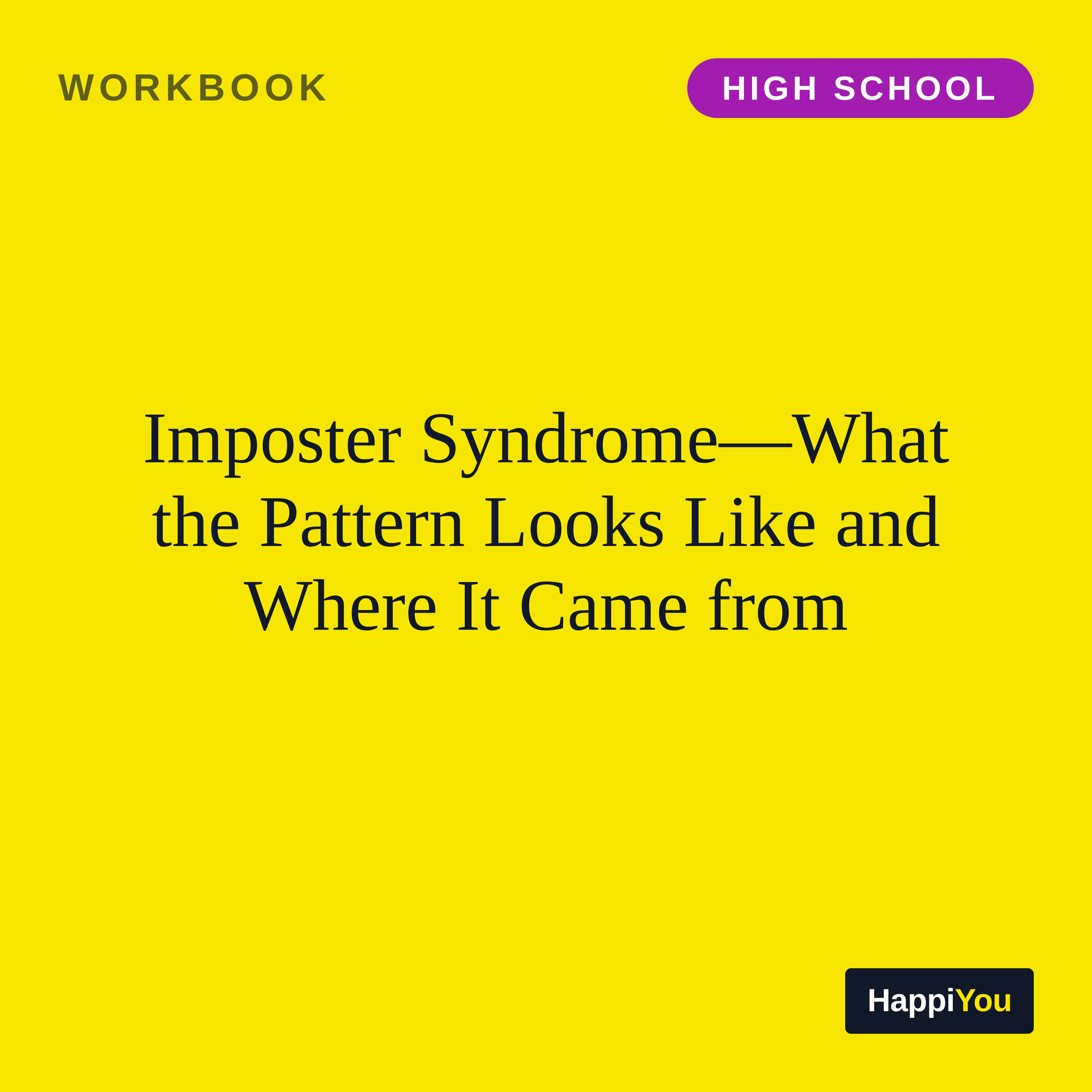Imposter Syndrome