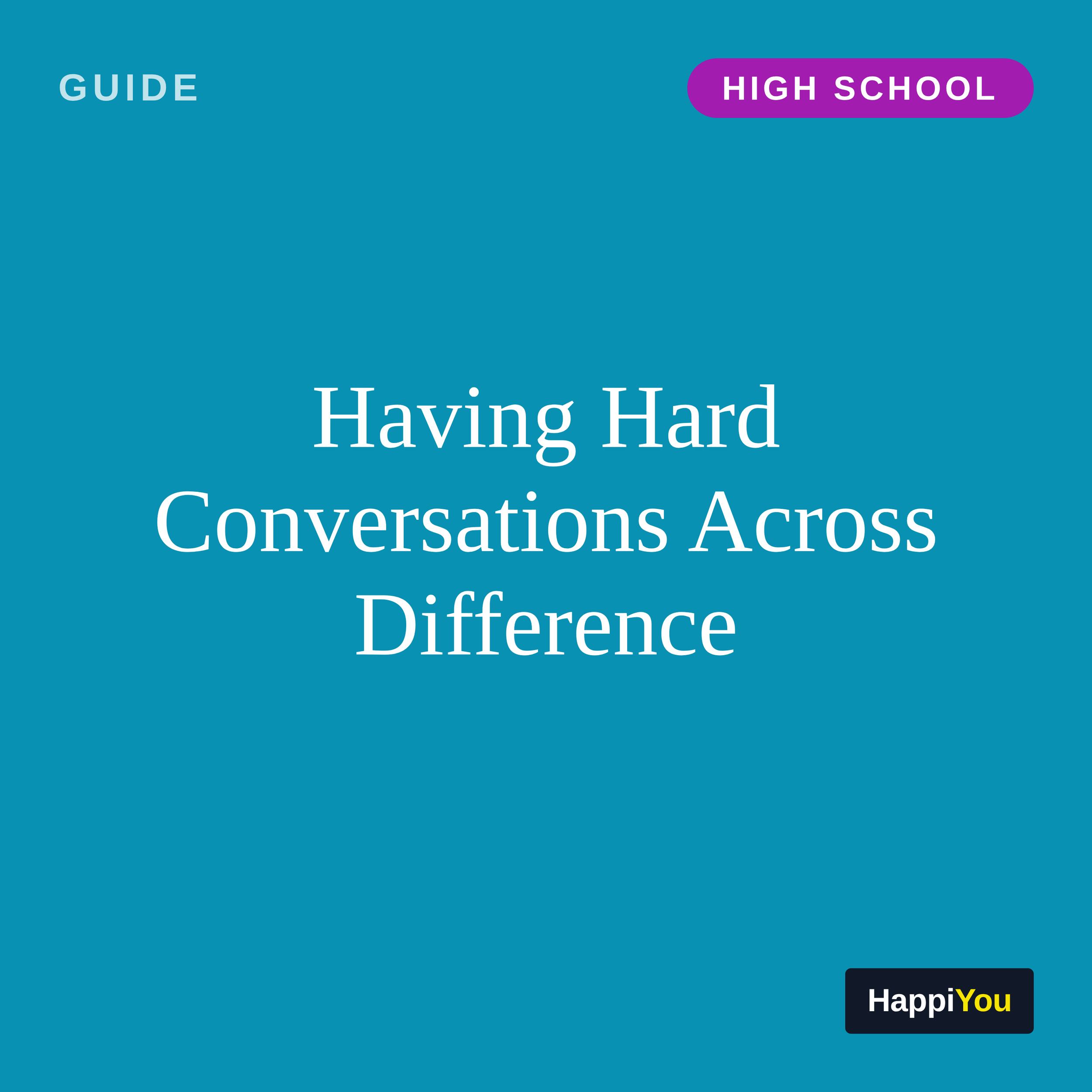 Having Hard Conversations Across Difference