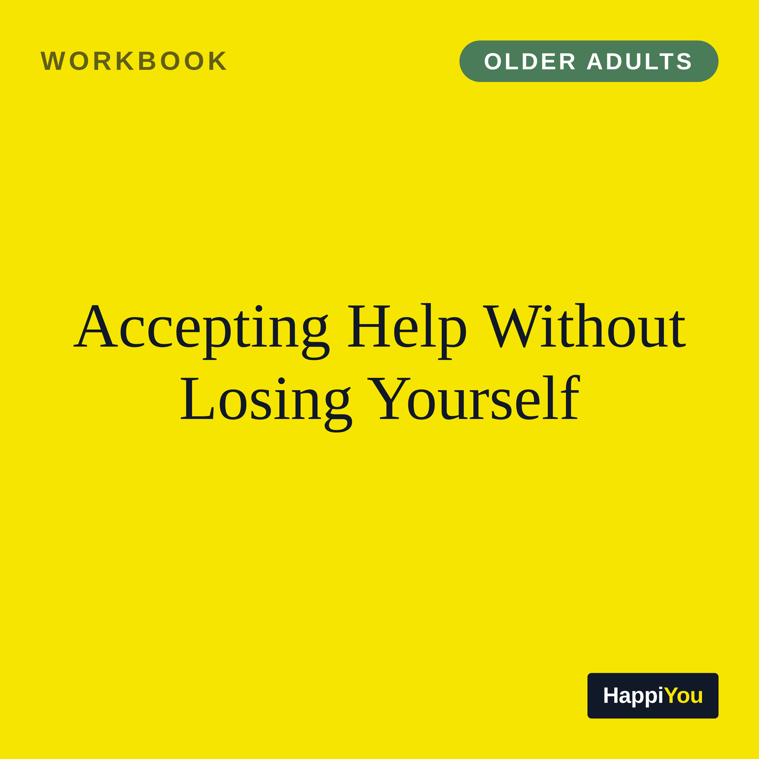 Accepting Help Without Losing Yourself