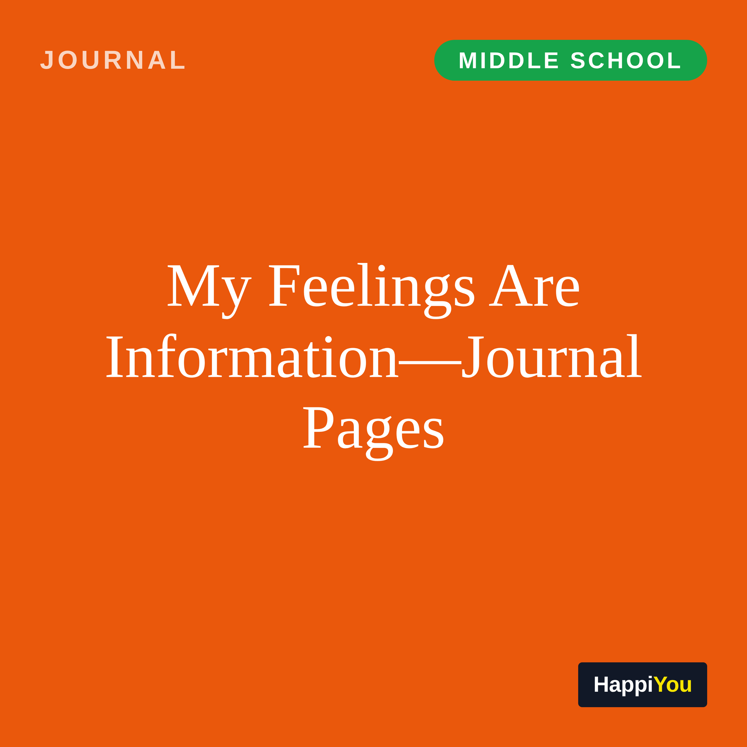 My Feelings Are Information