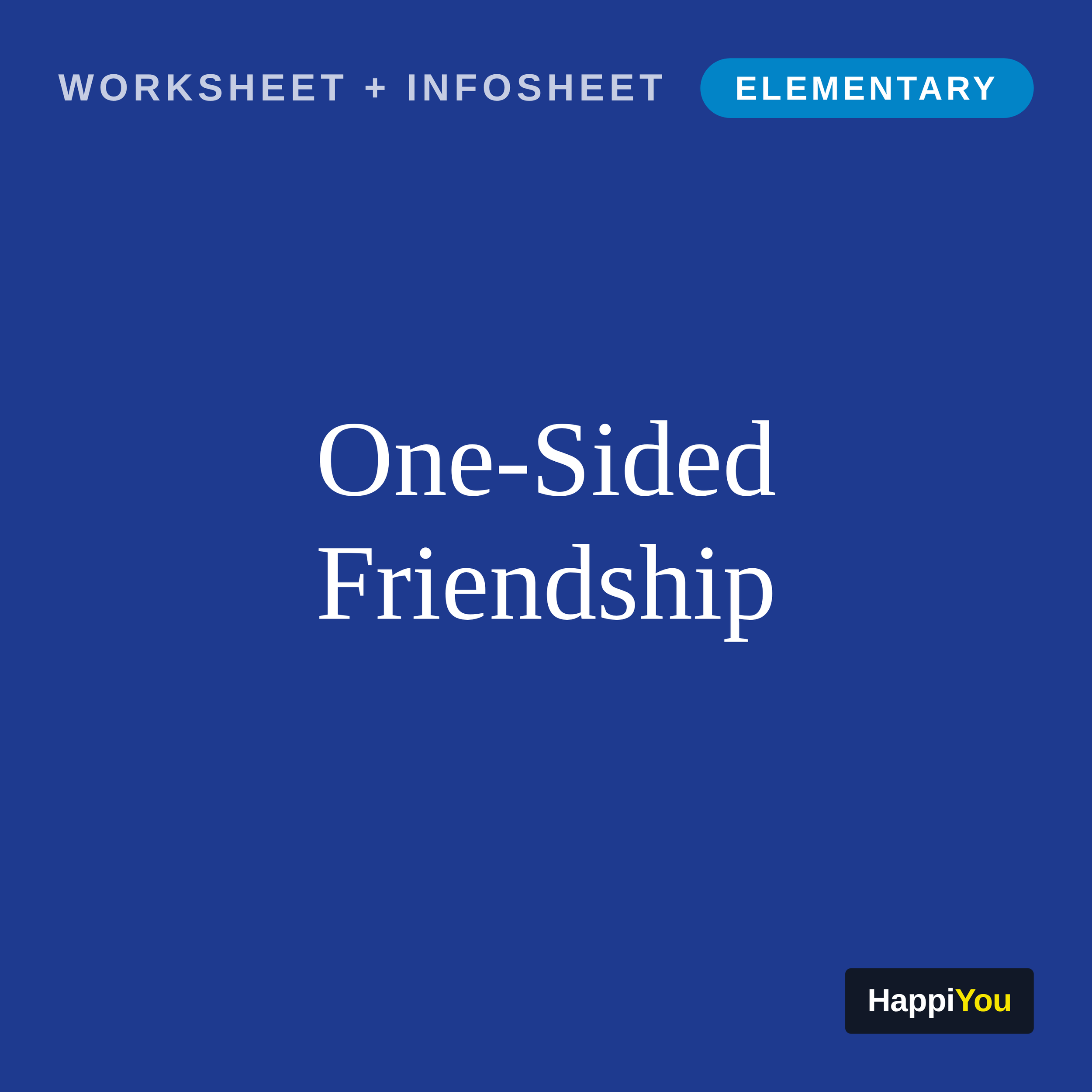 One-sided Friendships