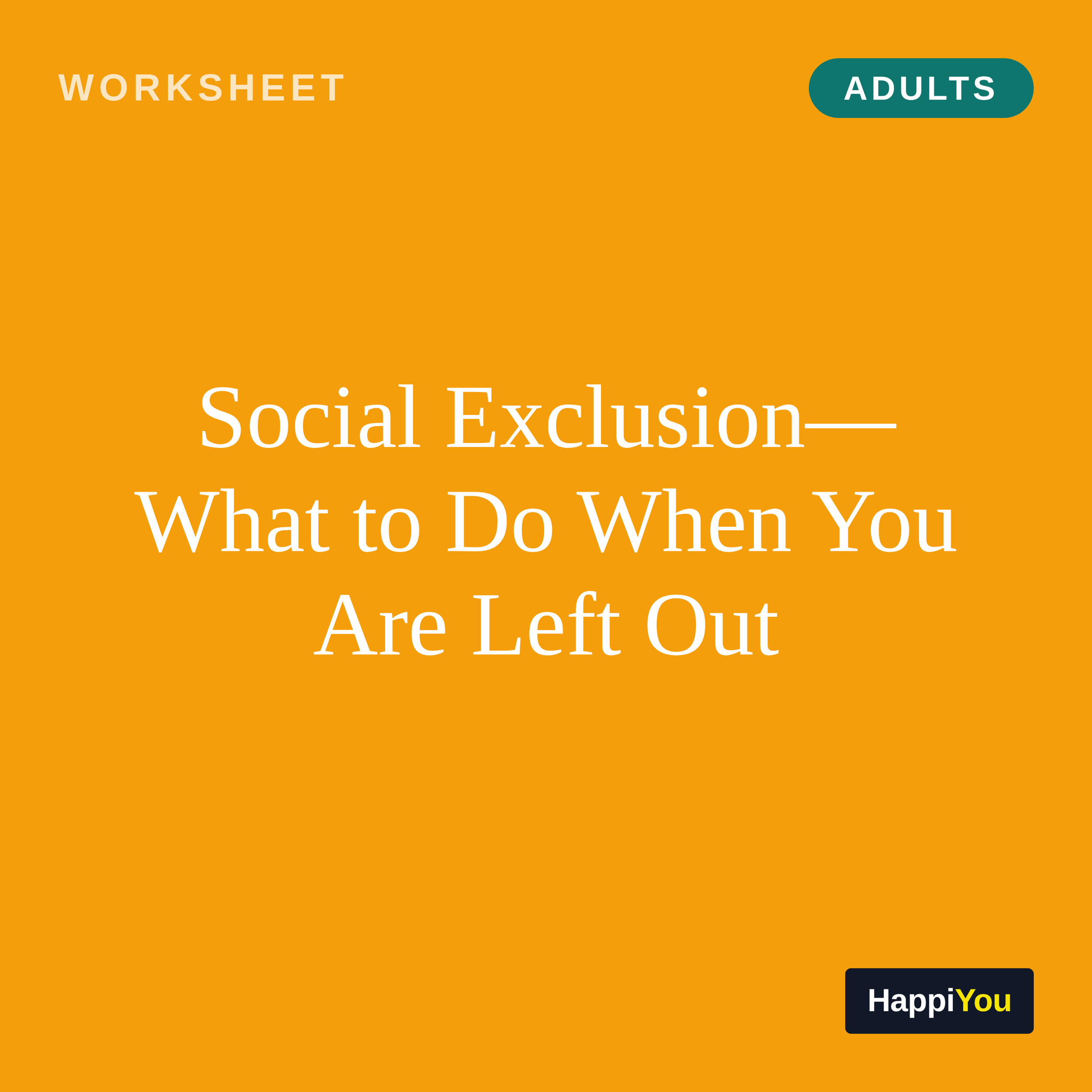 Social Exclusion