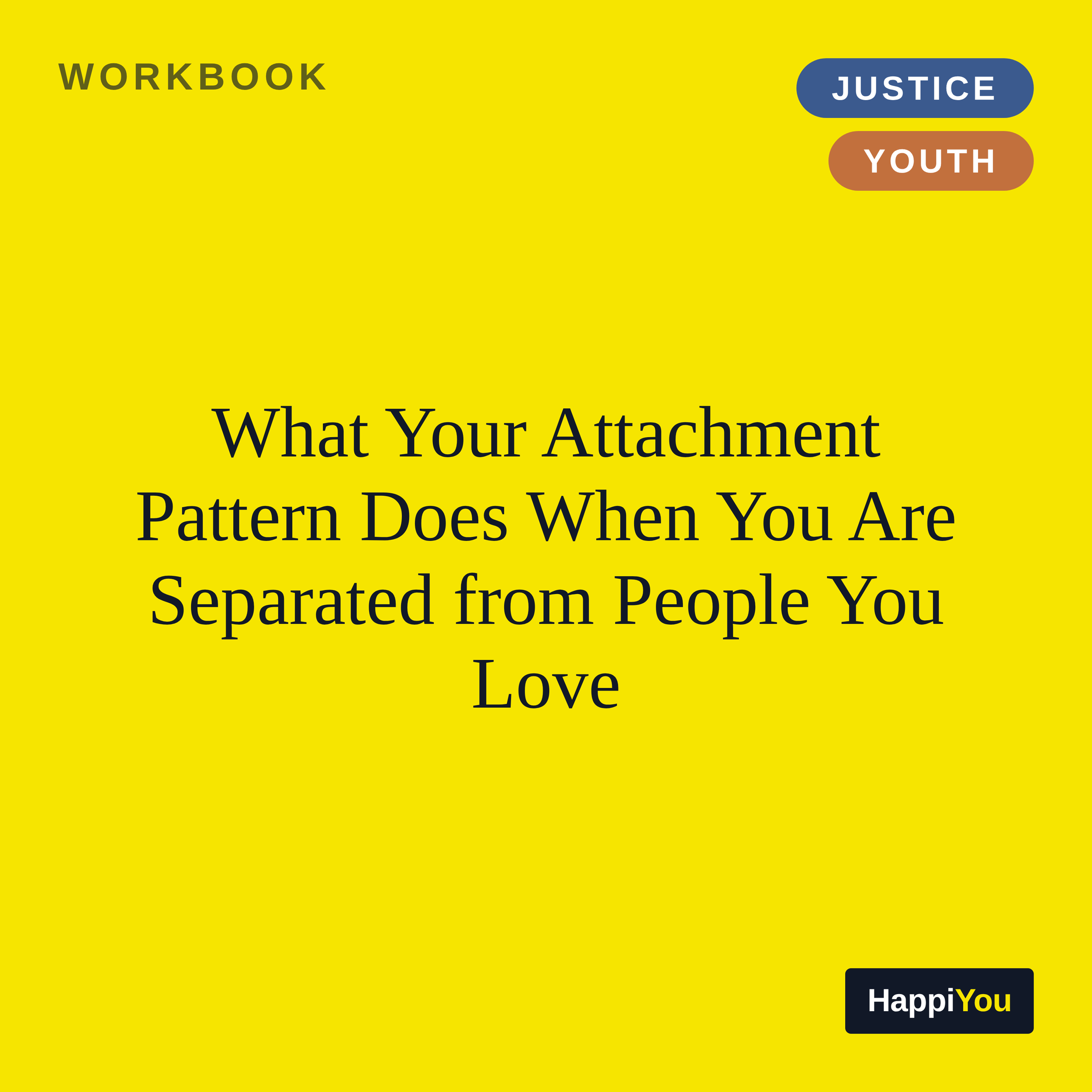 What Your Attachment Pattern Does When You Are Separated from People You Love