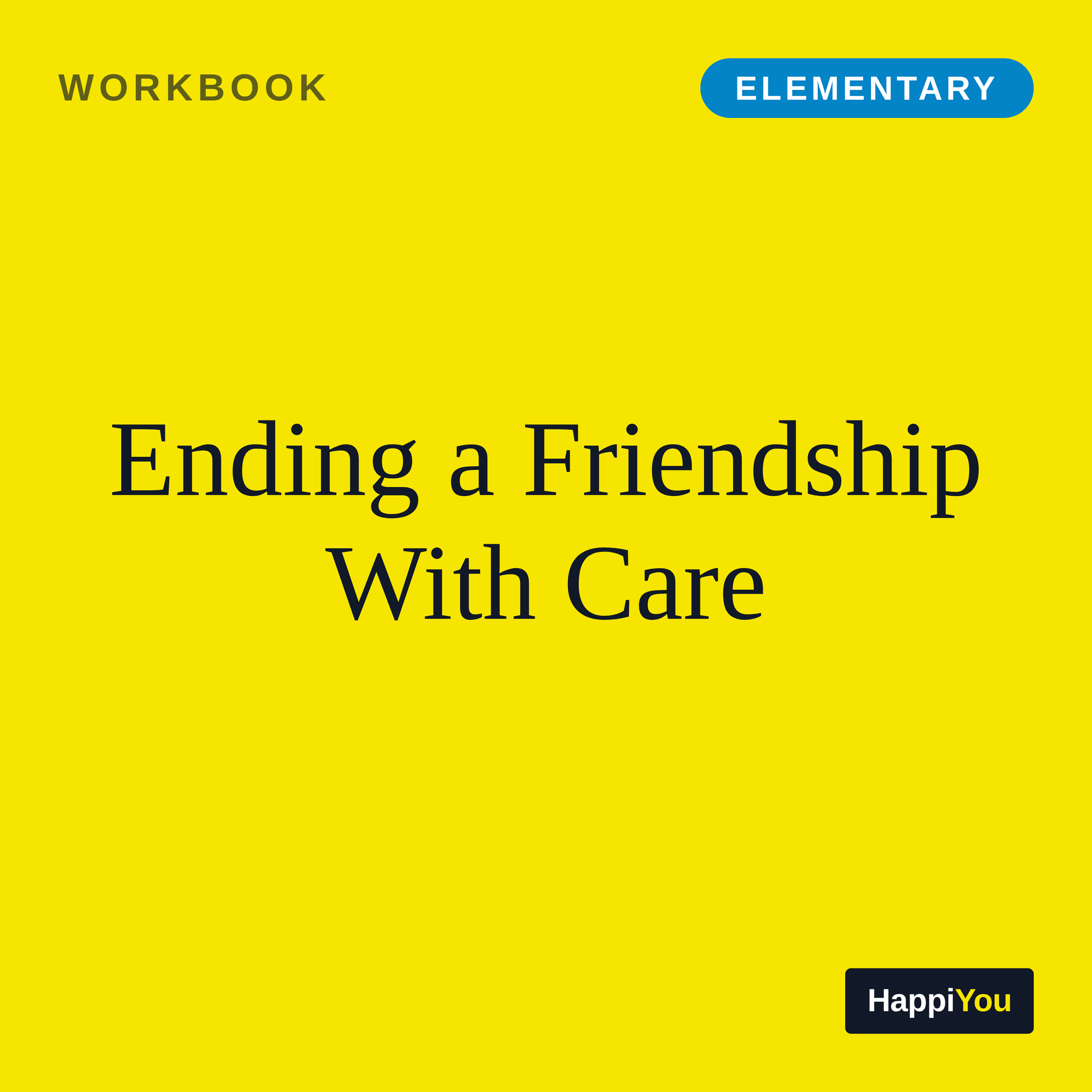 Ending a Friendship with Care