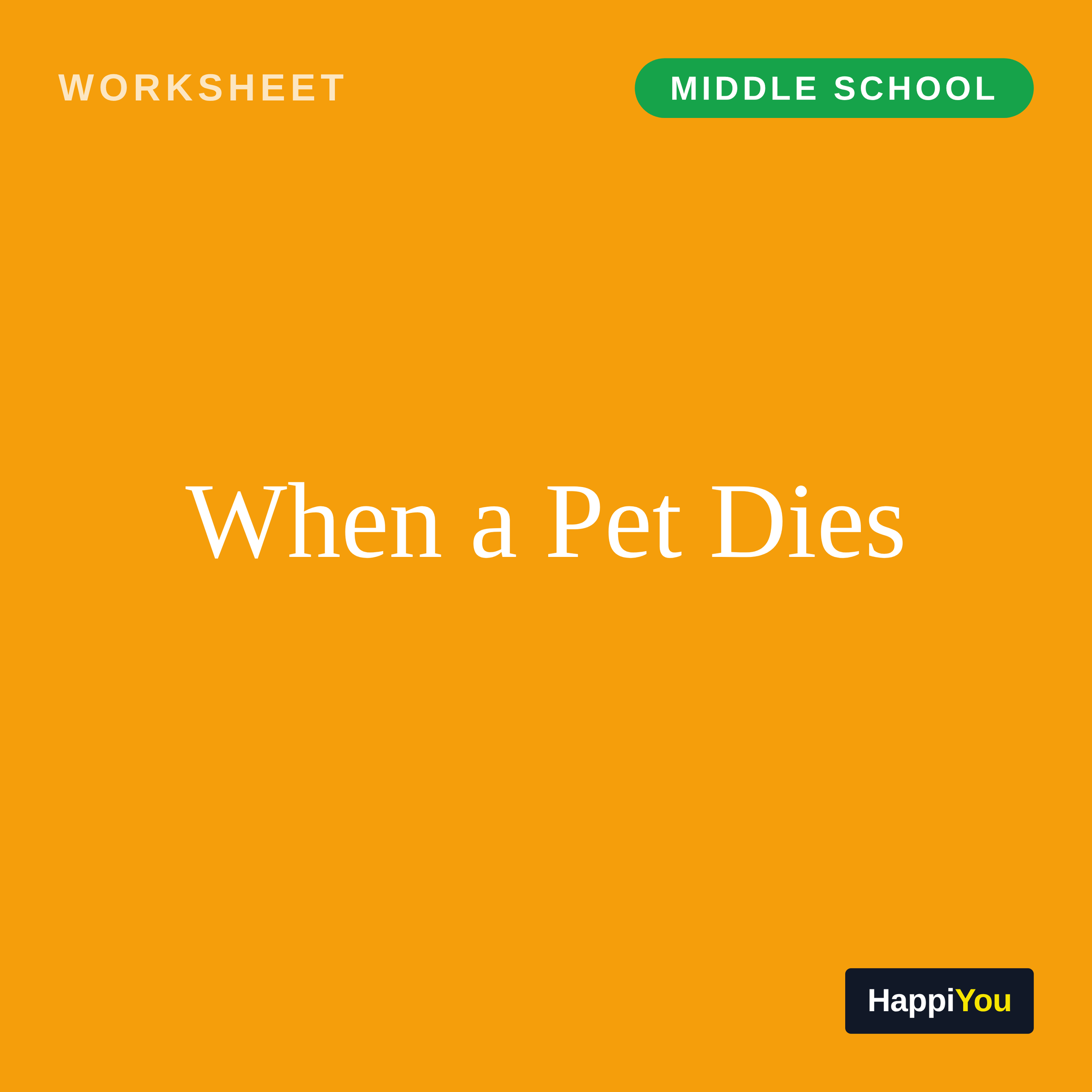 When a Pet Dies