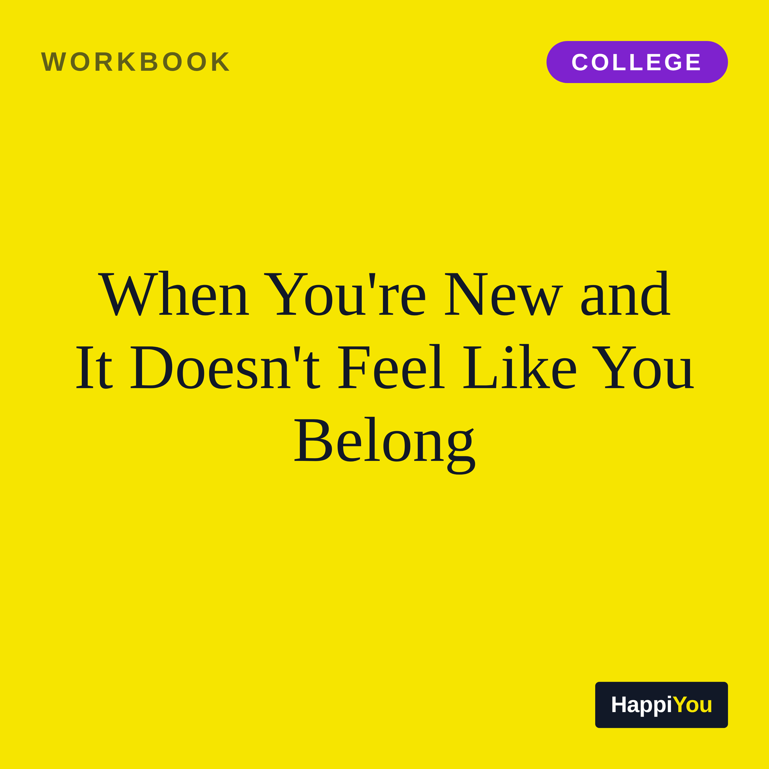Belonging on Campus