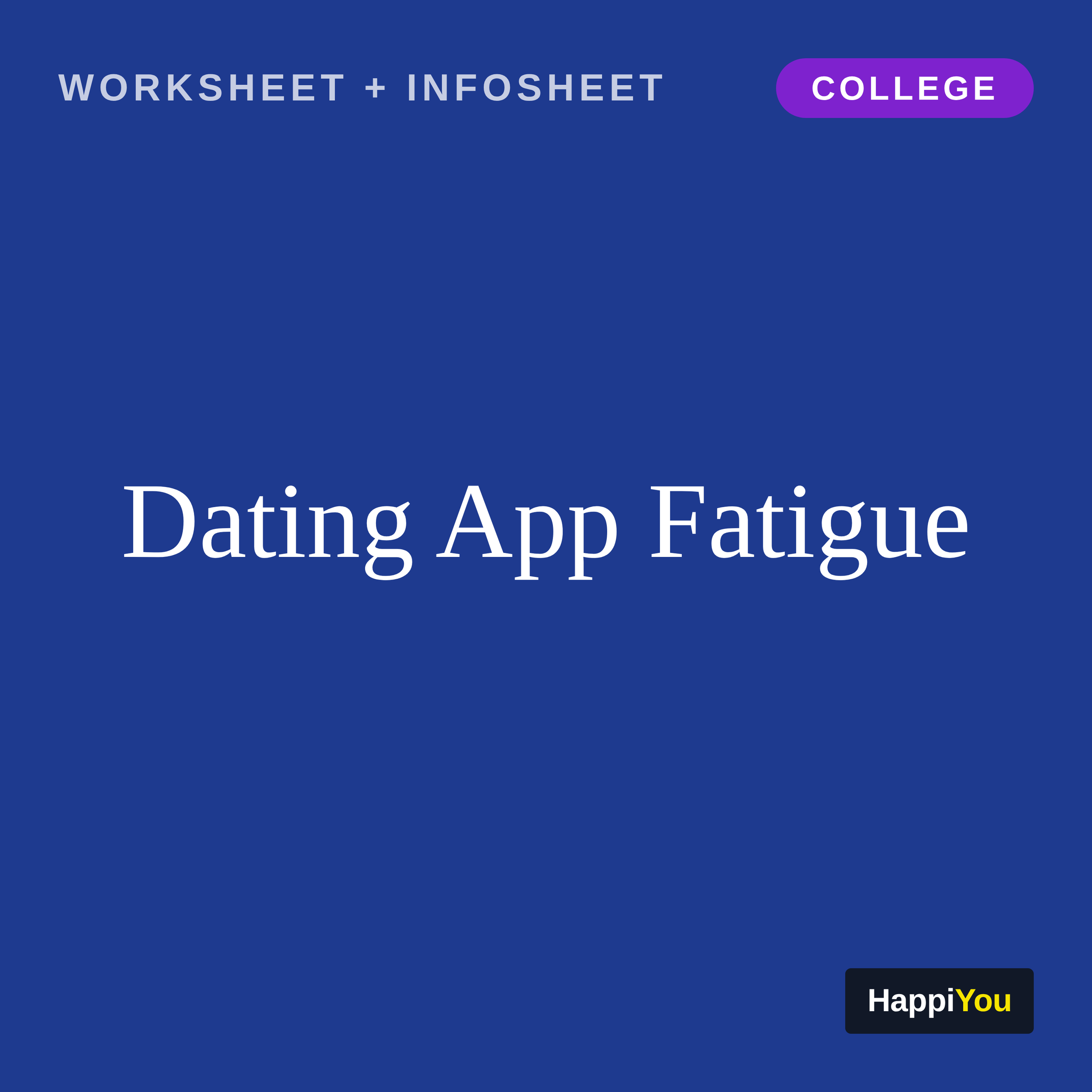 Dating App Fatigue