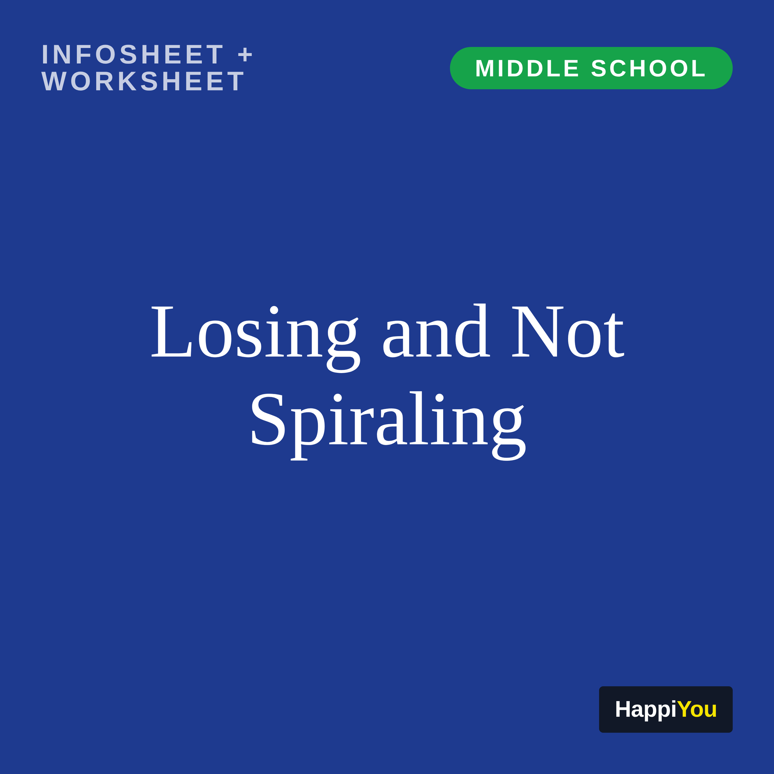 Losing and Not Spiraling