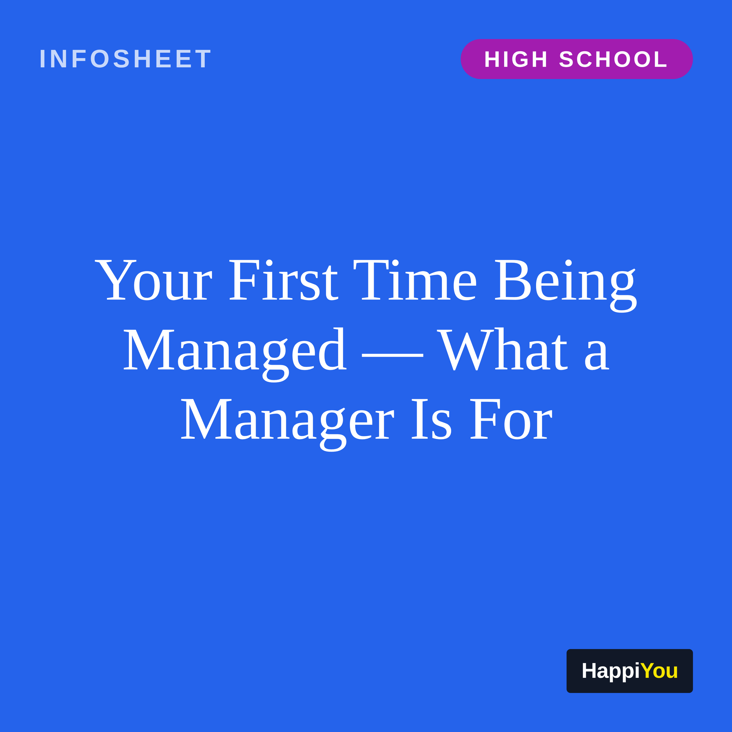 Wait, What Does a Manager Actually Do?