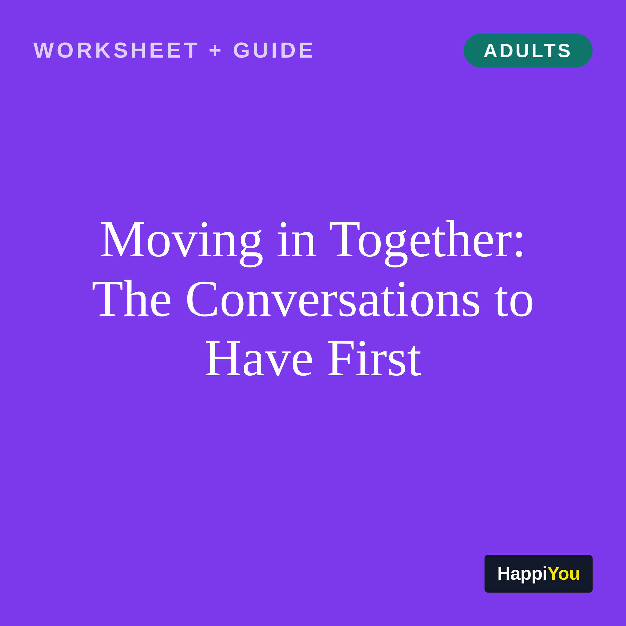 Moving in Together