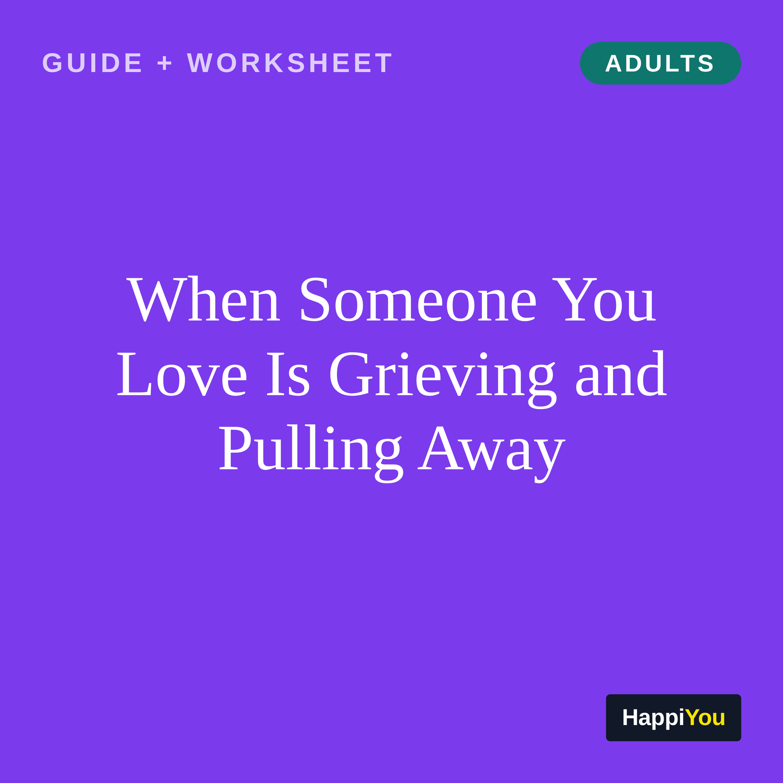 When Someone You Love Is Grieving and Pulling Away