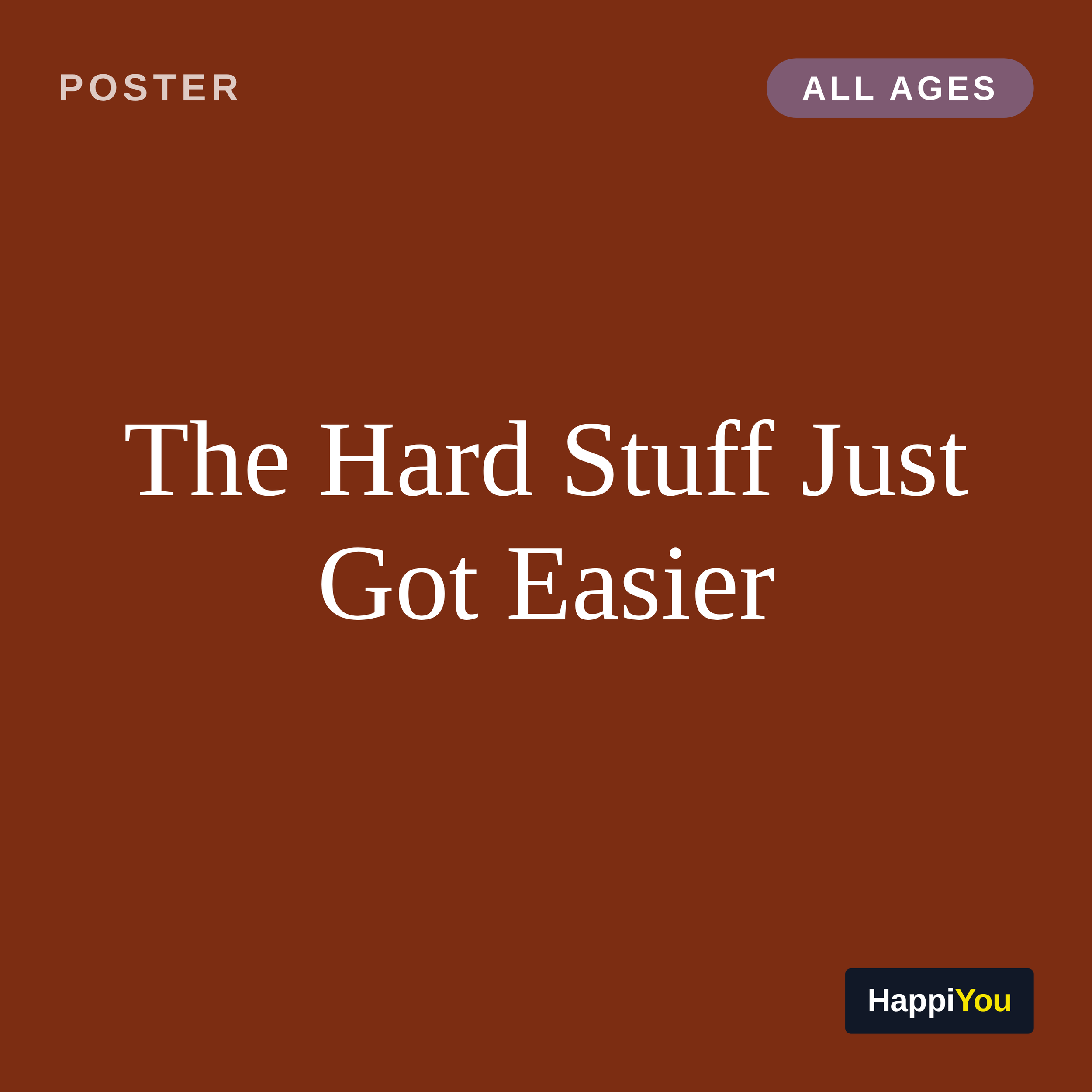 The Hard Stuff Just Got Easier