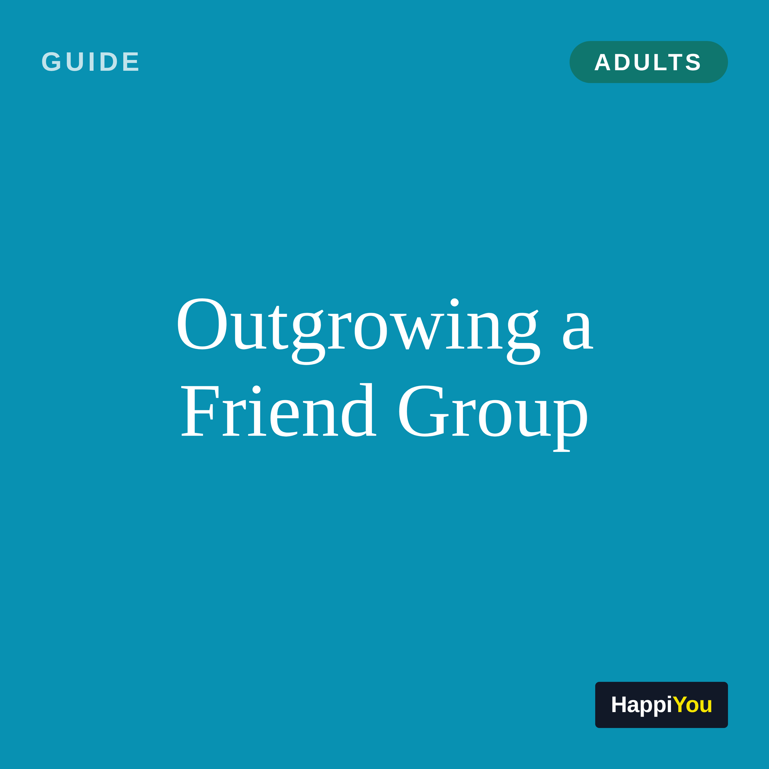 Outgrowing a Friend Group