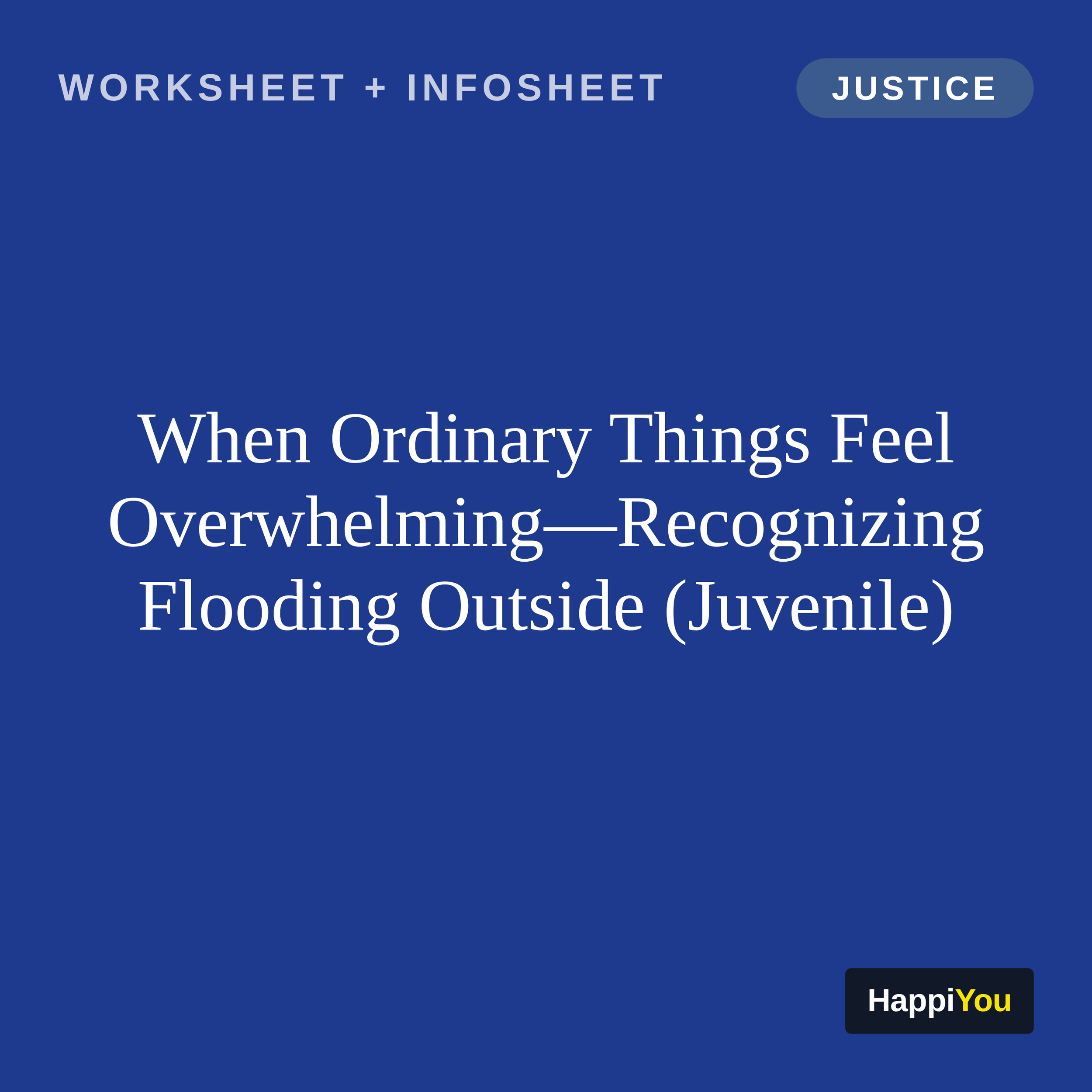 When Ordinary Things Feel Overwhelming