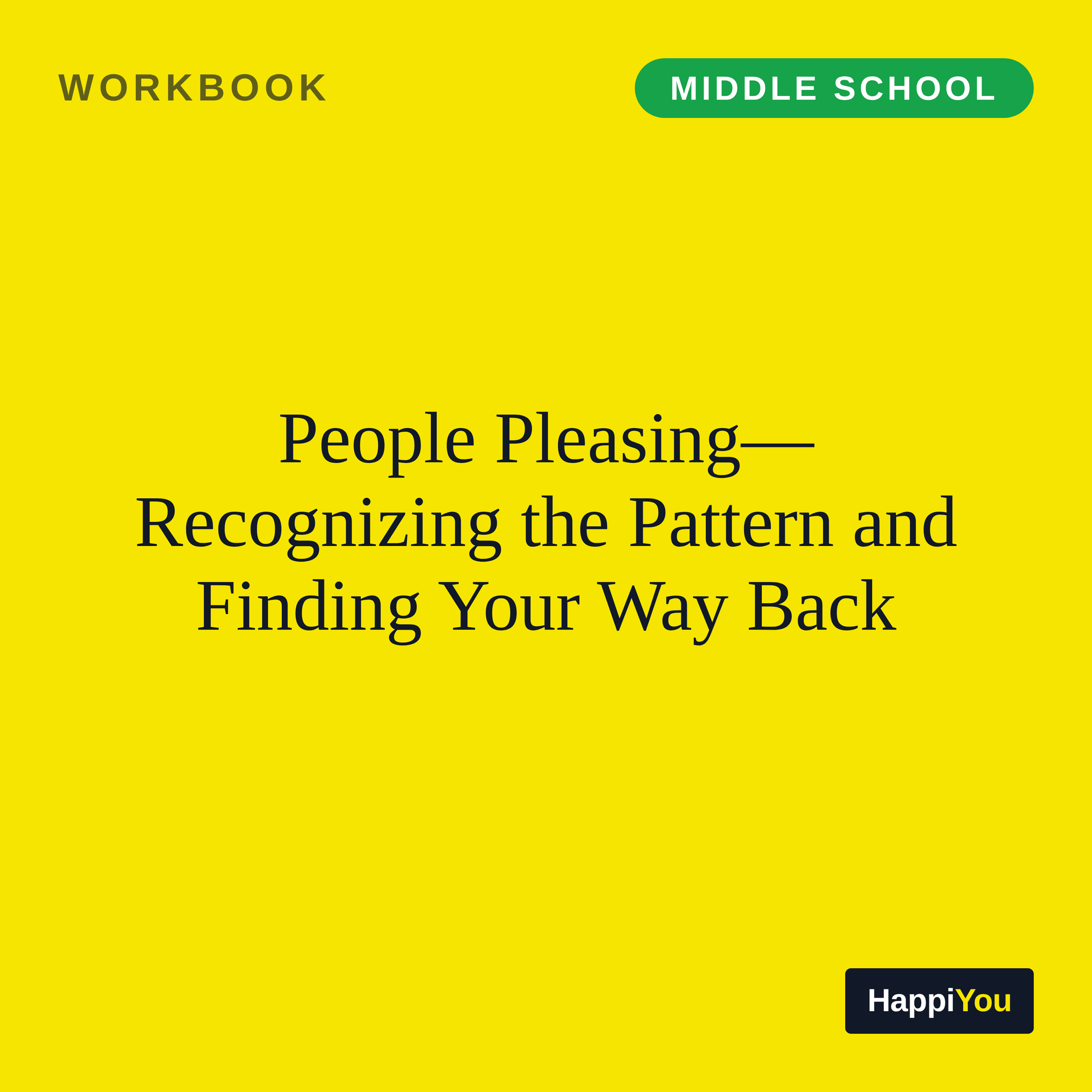 People Pleasing