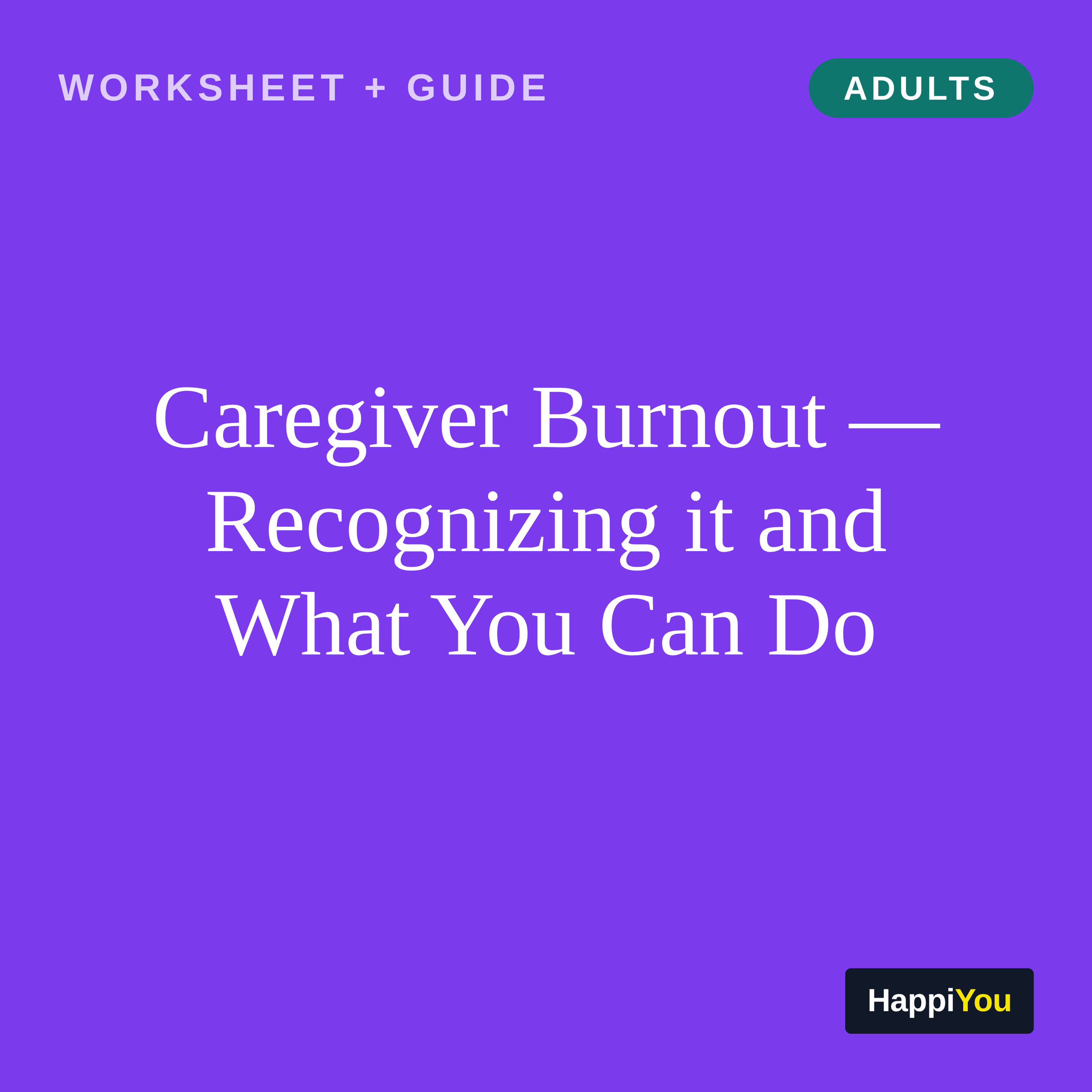 Caregiver Burnout