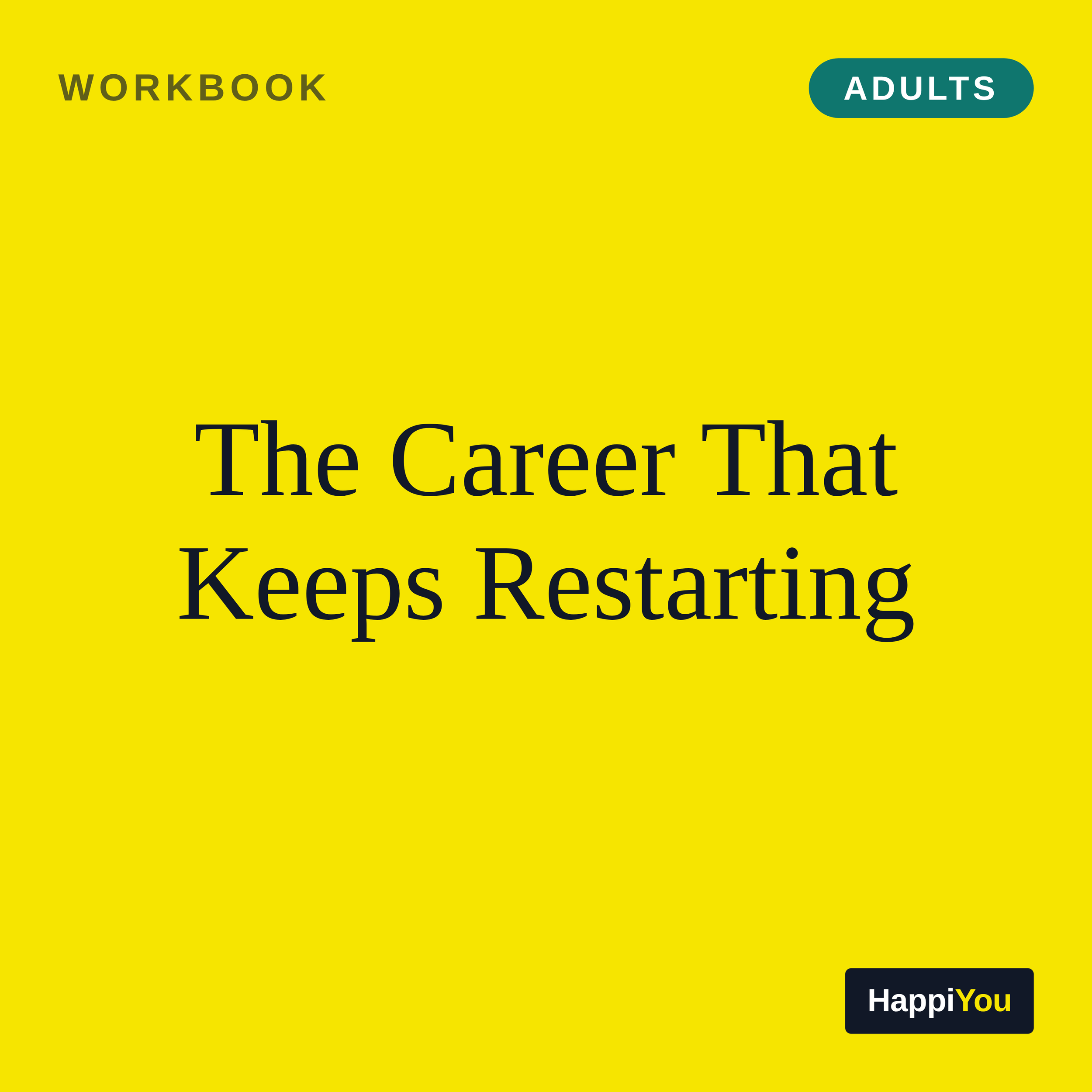 The Career That Keeps Restarting