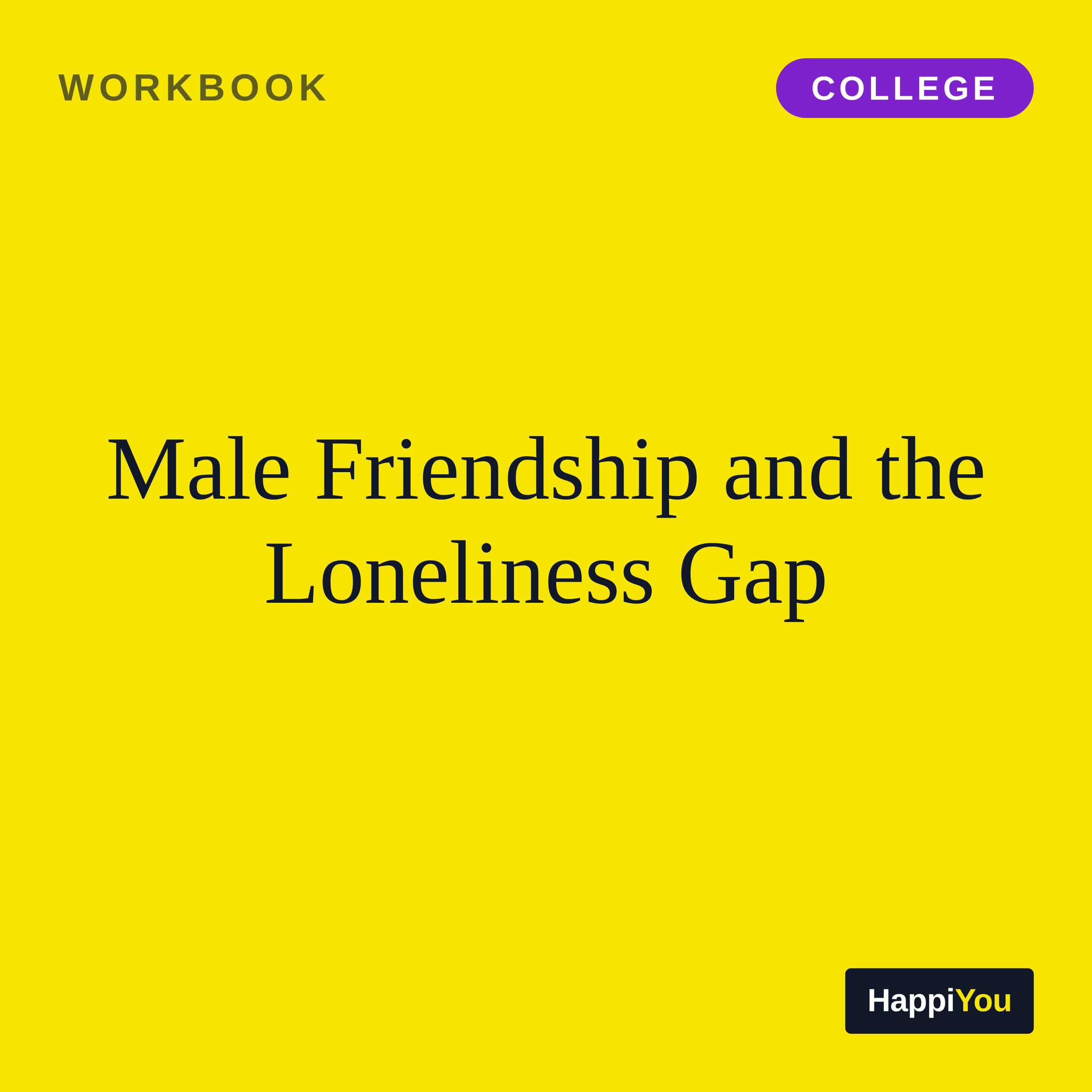 Male Friendship and the Loneliness Gap