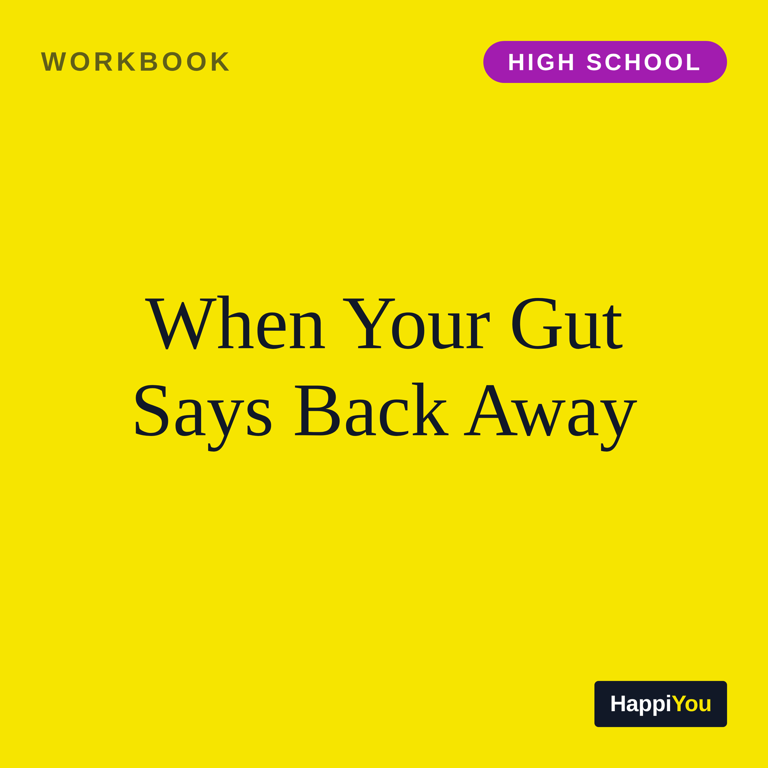 When Your Body Is Telling You to Step Back