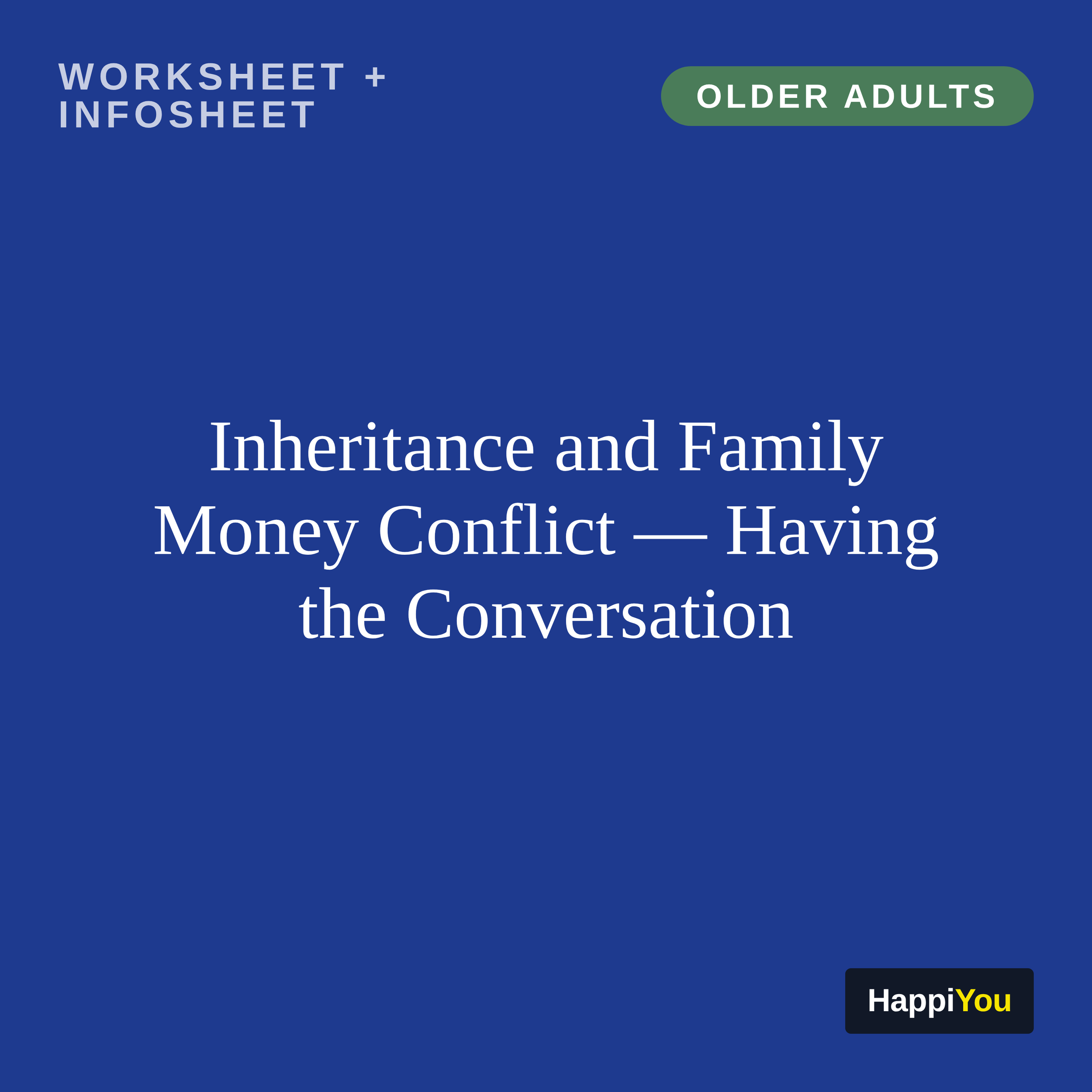 Inheritance and Family Money Conflict