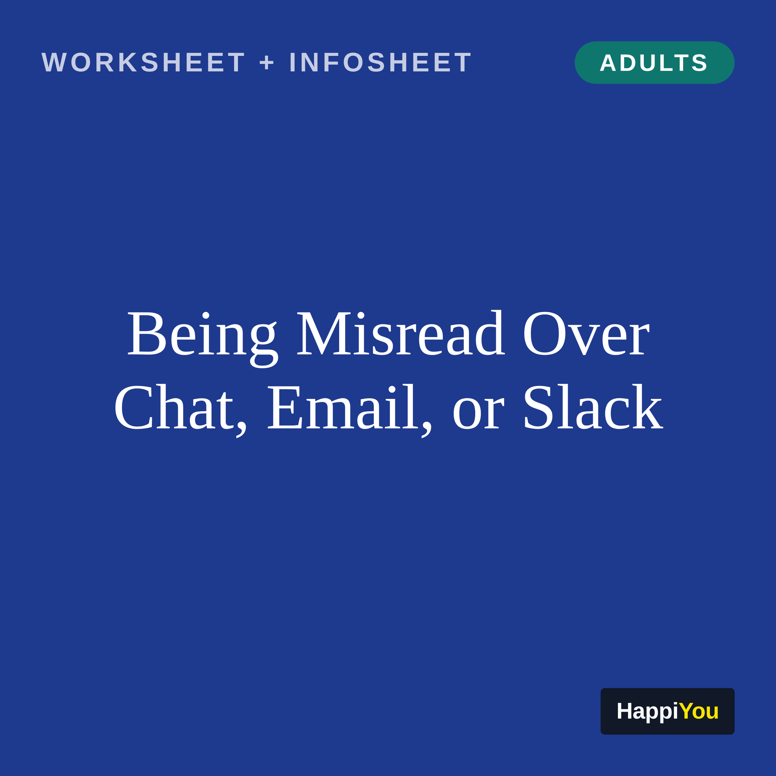 Being Misread over Chat, Email, or Slack