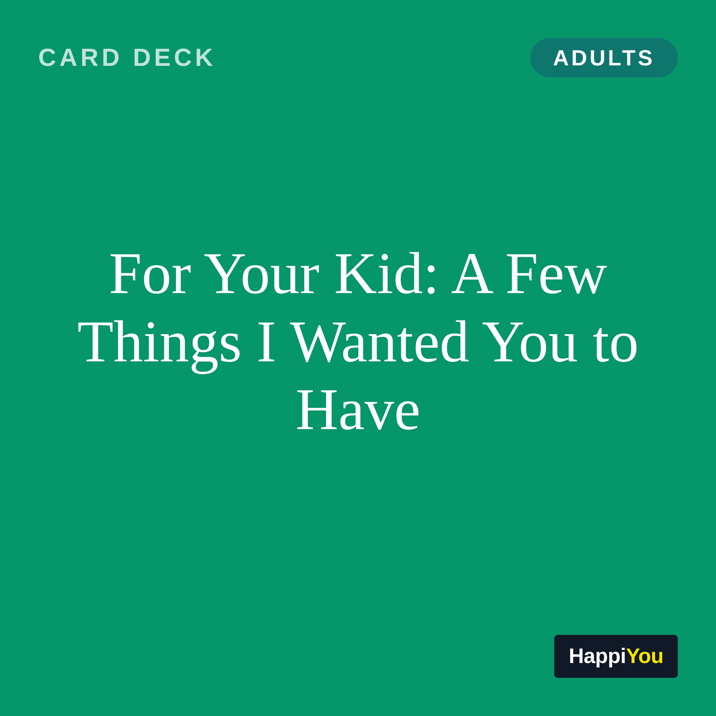 For Your Kid