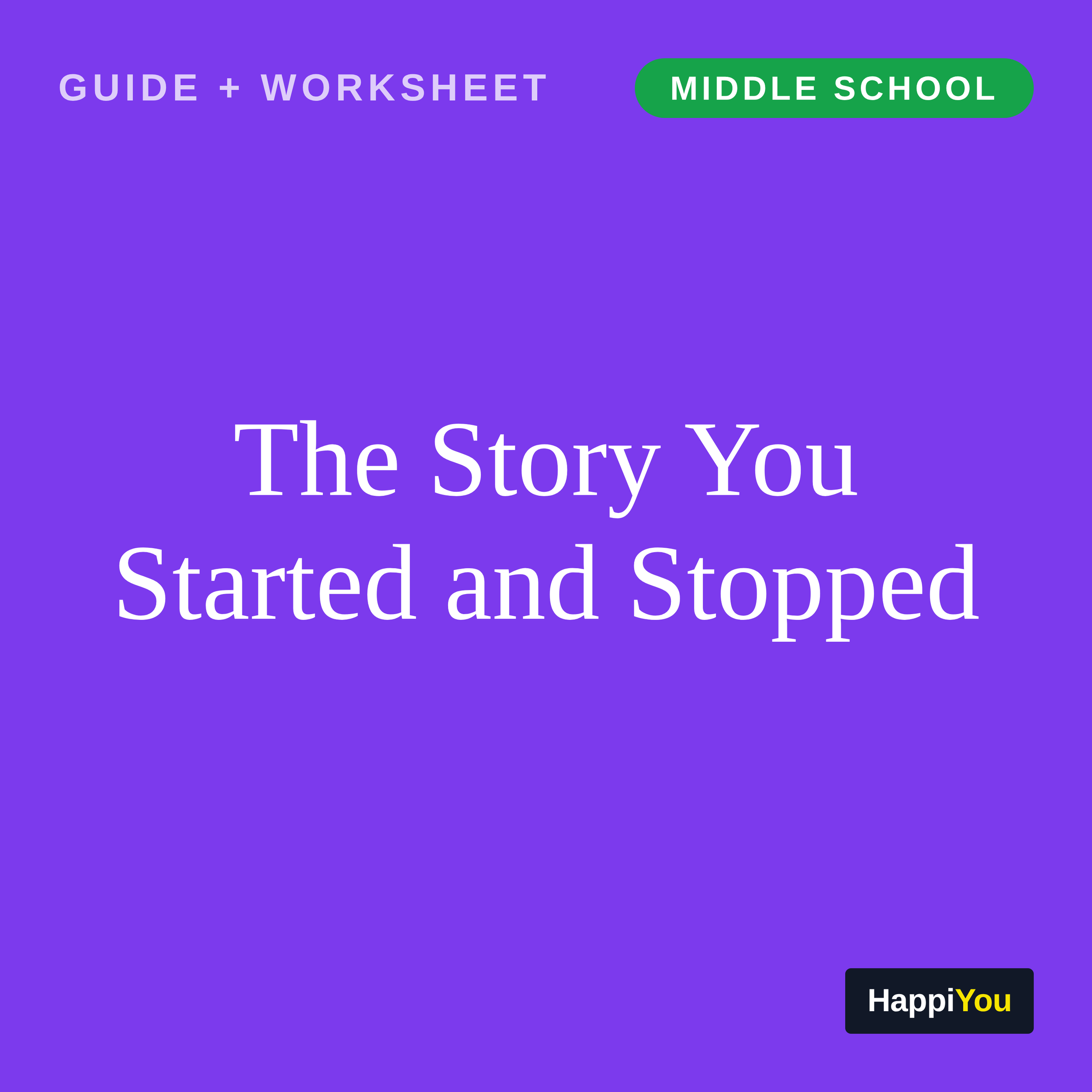 The Story You Started and Stopped