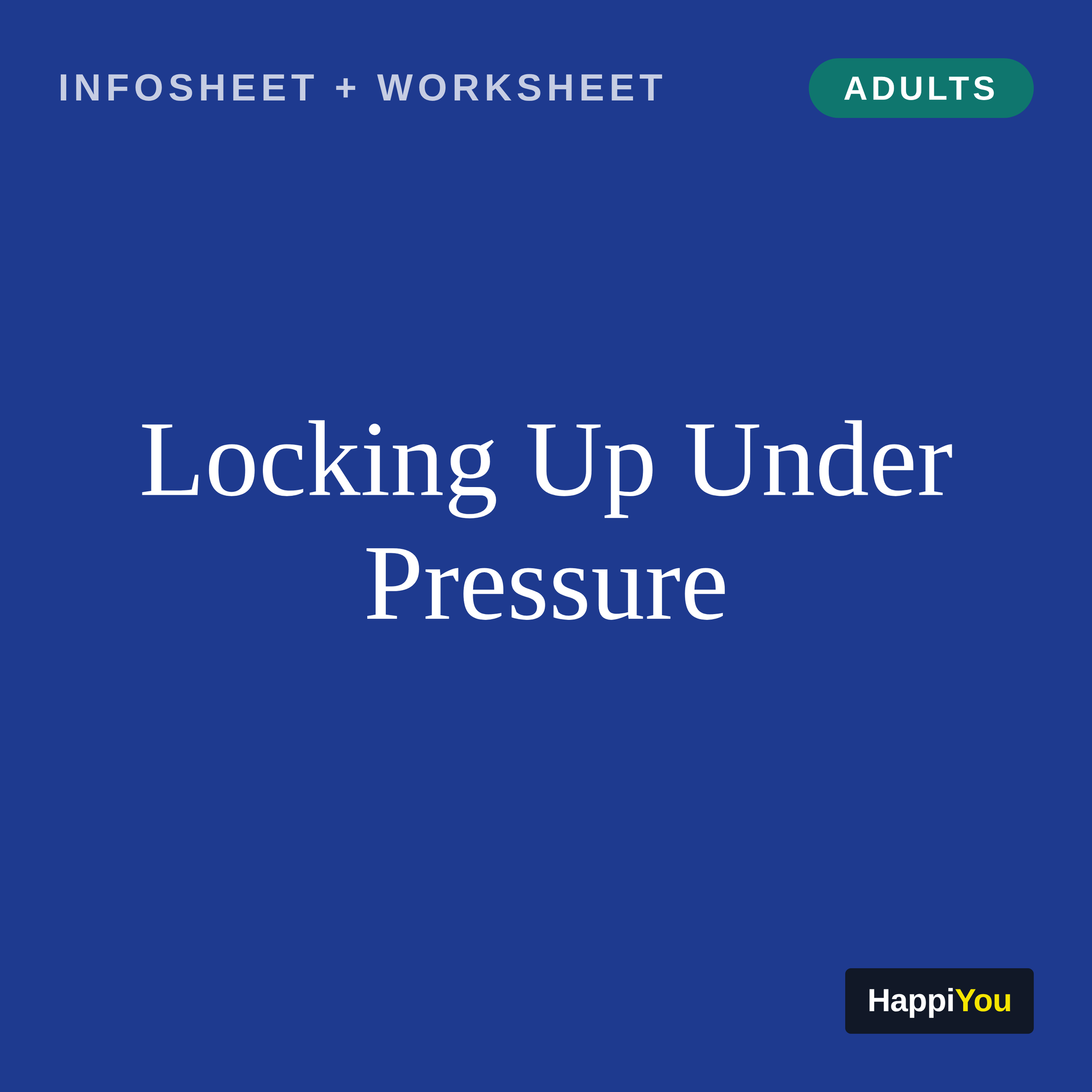 Locking Up Under Pressure