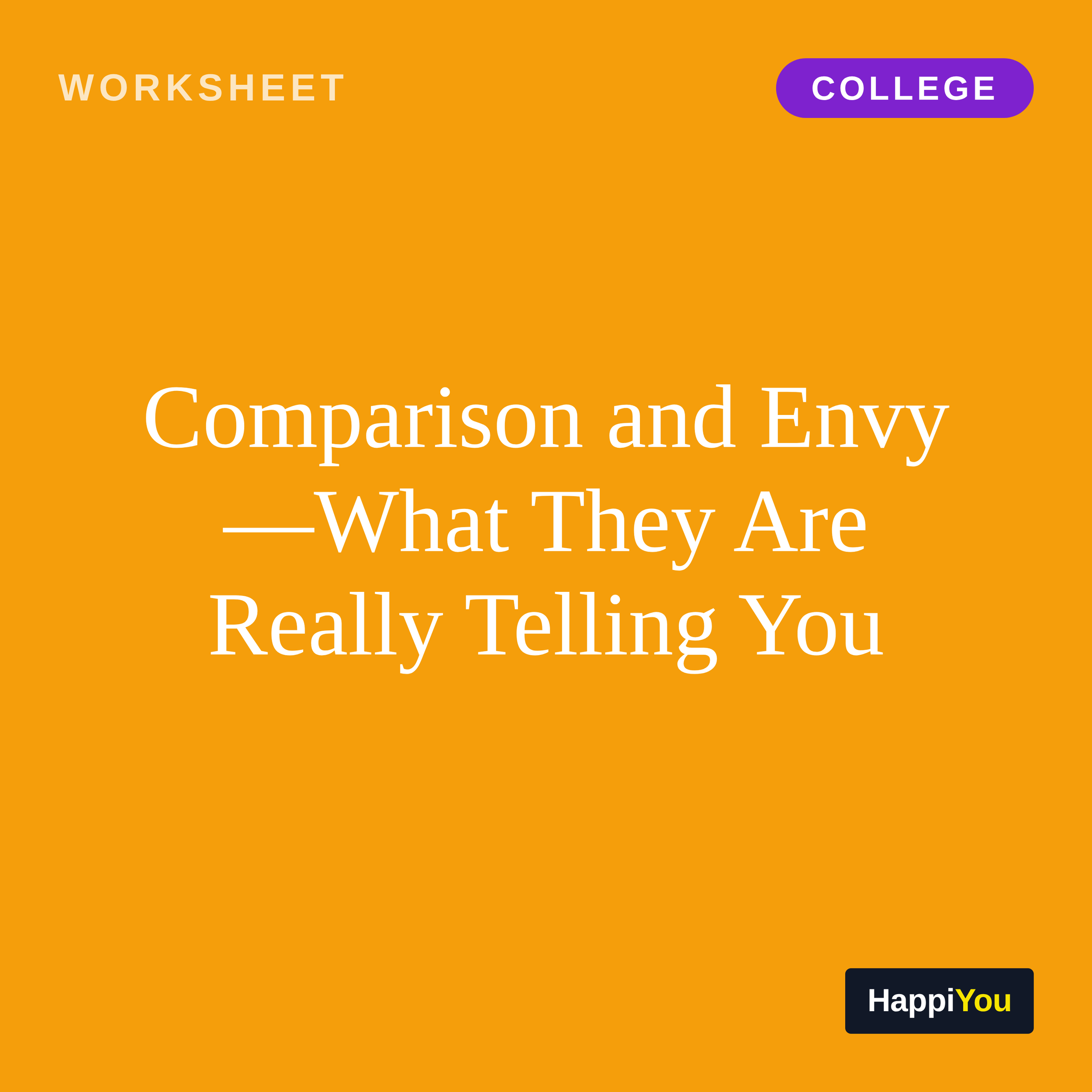 Comparison and Envy