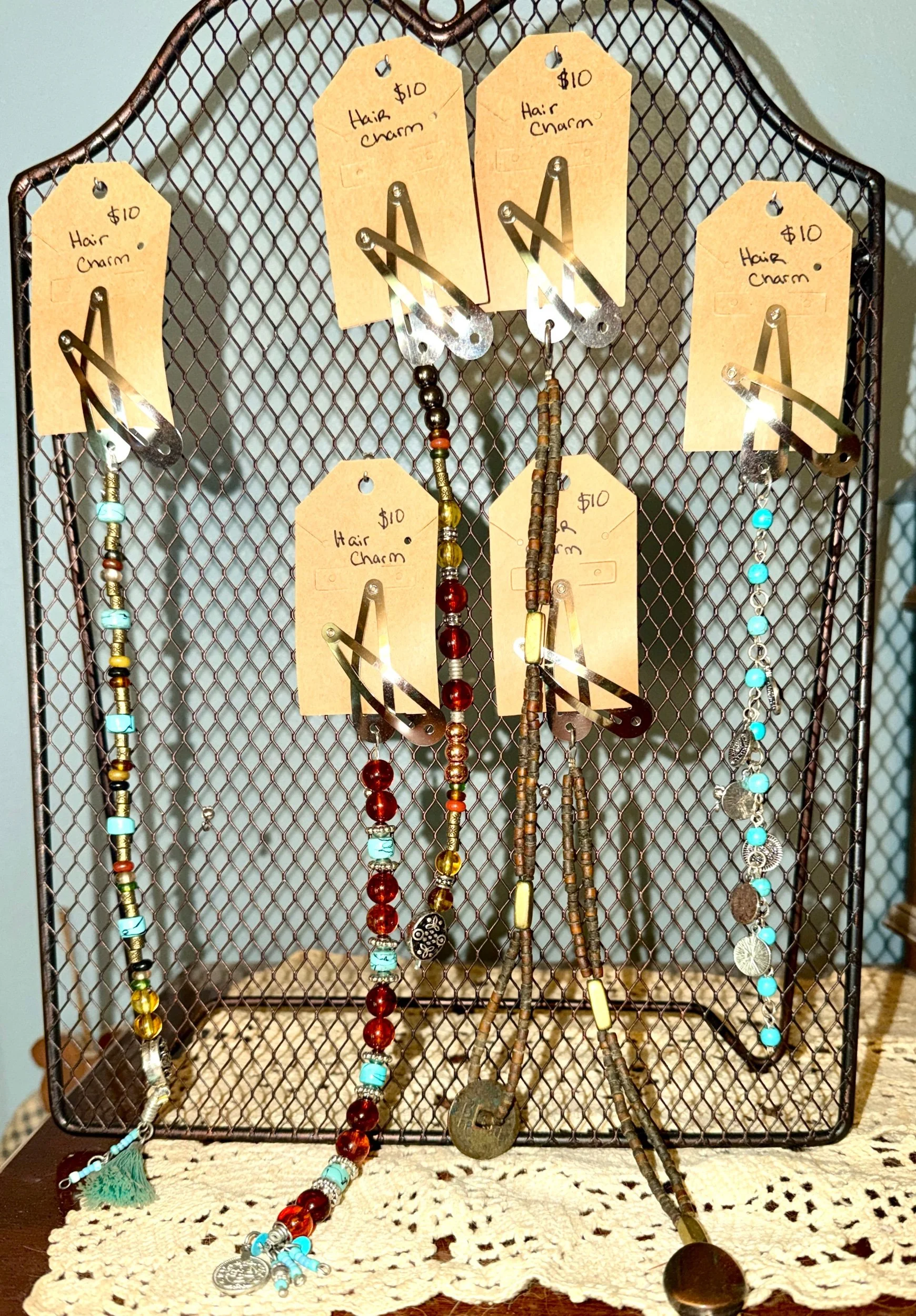 Beaded Hair Charms