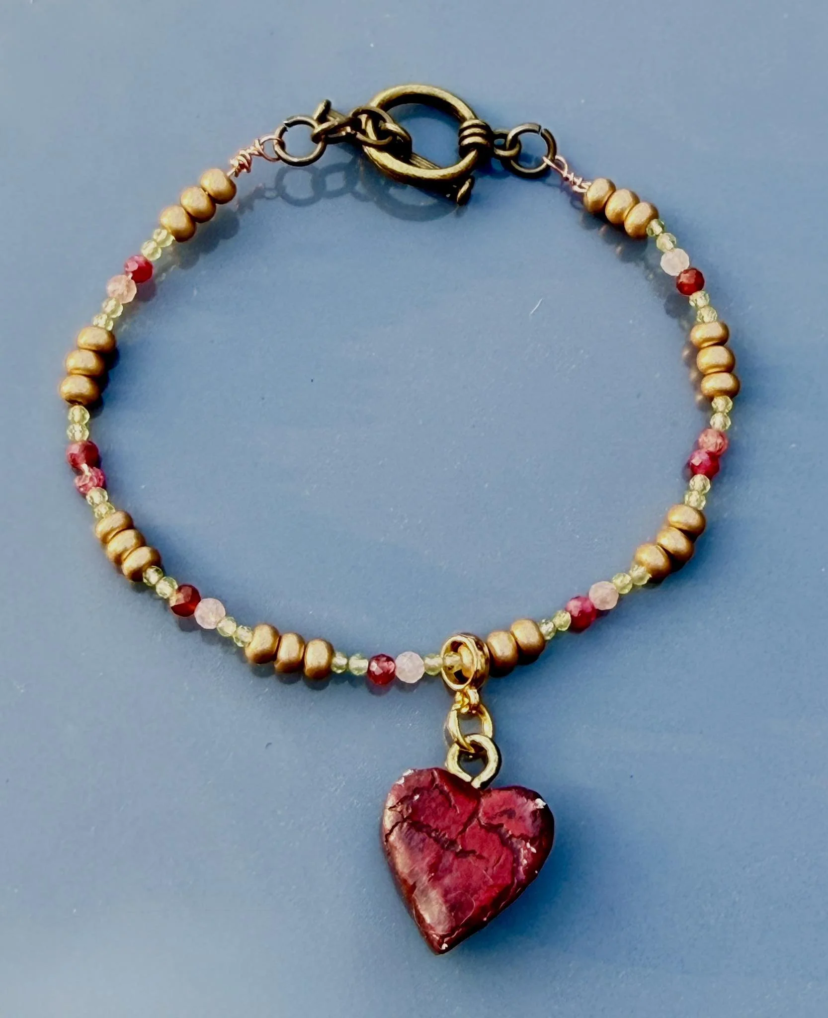 August Birth Month Gemstone Bracelet