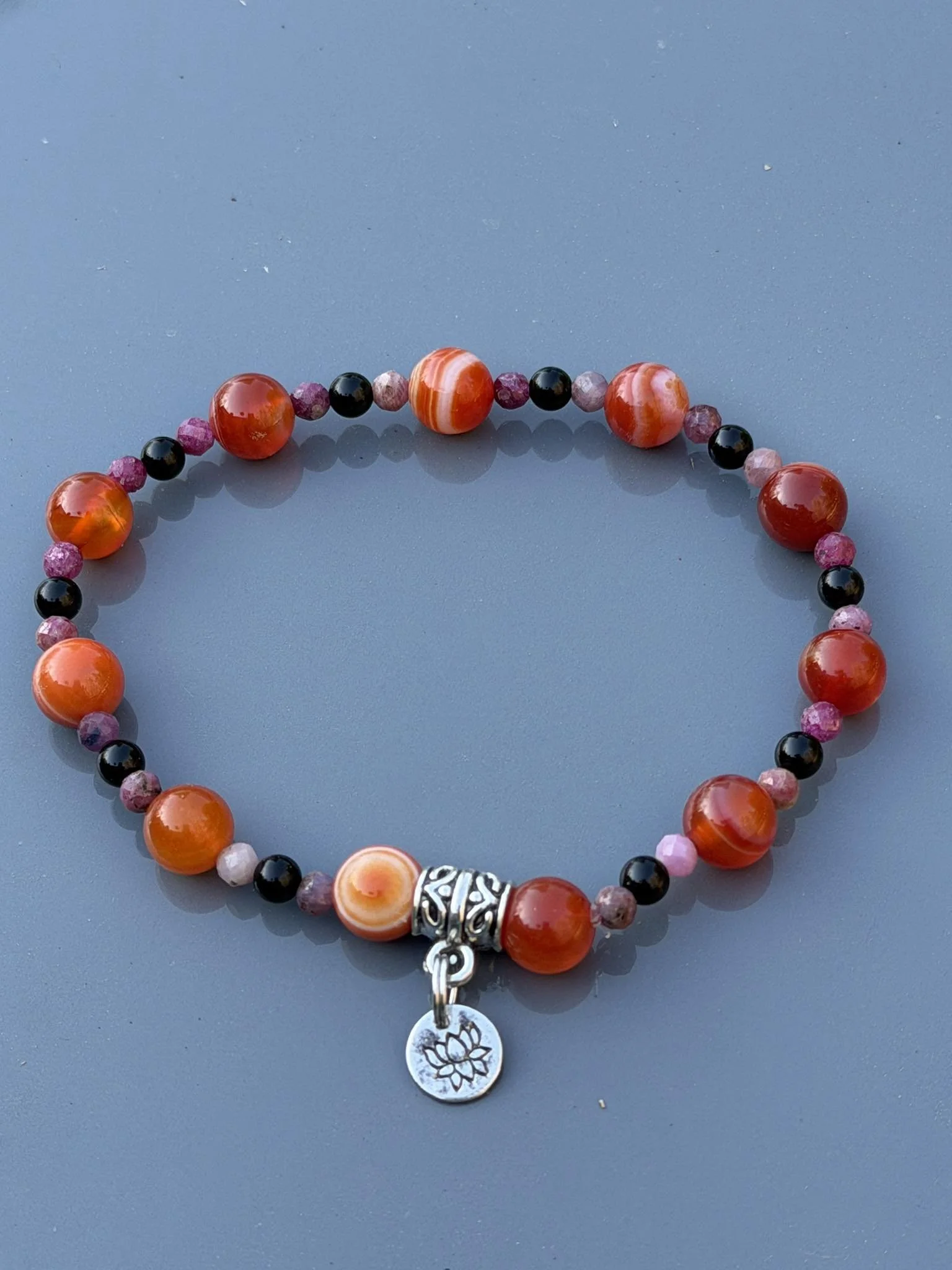 July Birth Month Gemstone Bracelet