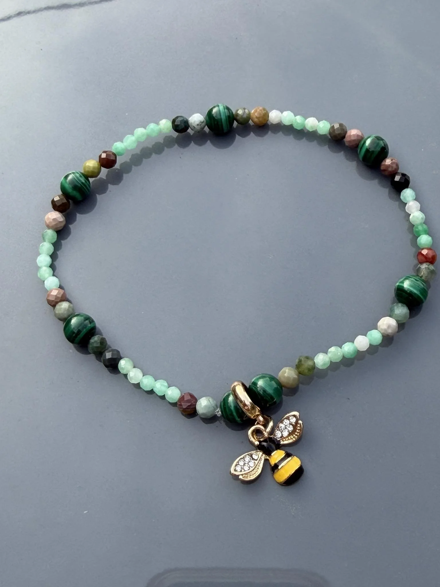 May Birth Month Gemstone Bracelet