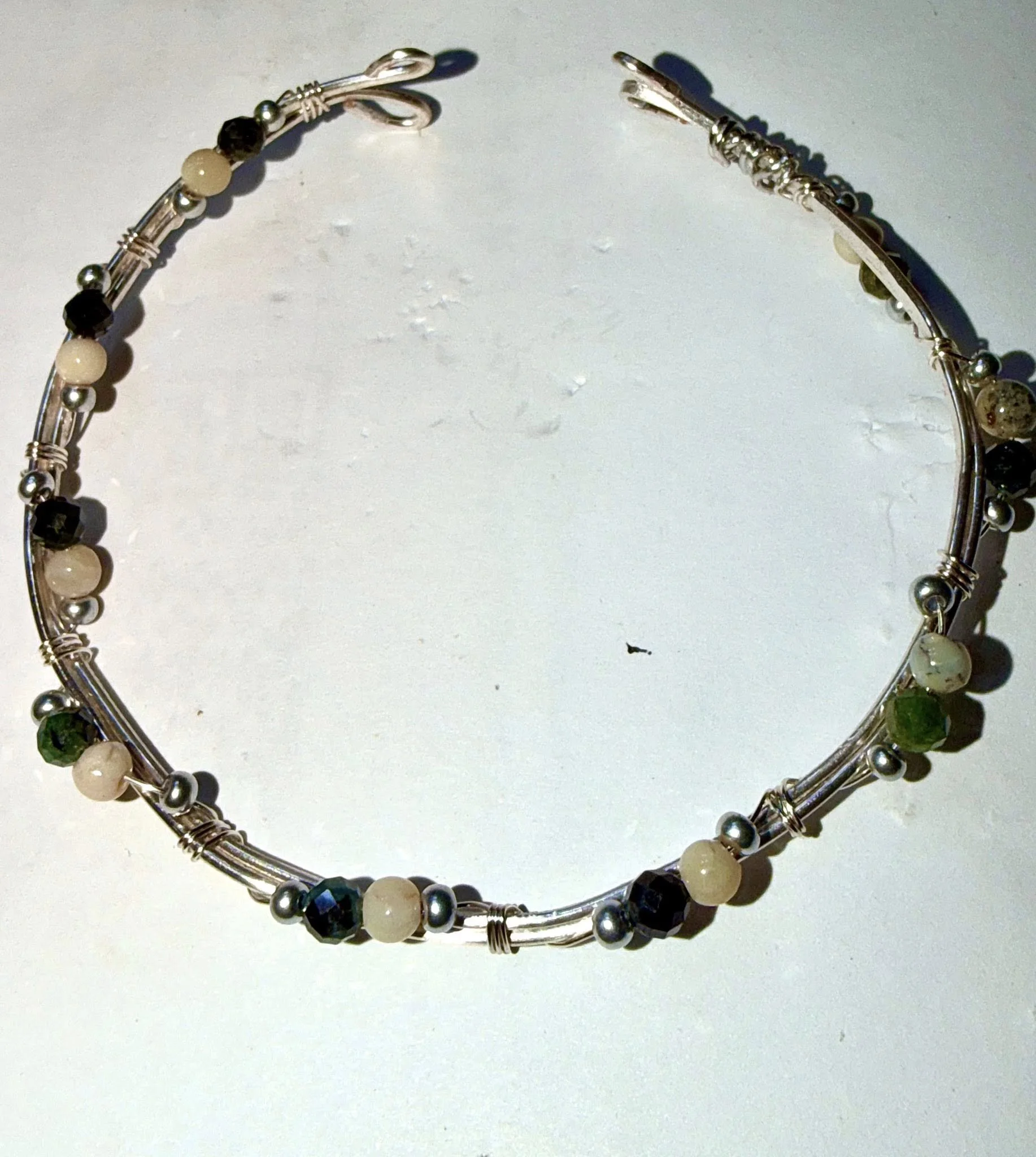 Blue/Green Tourmaline Bracelet