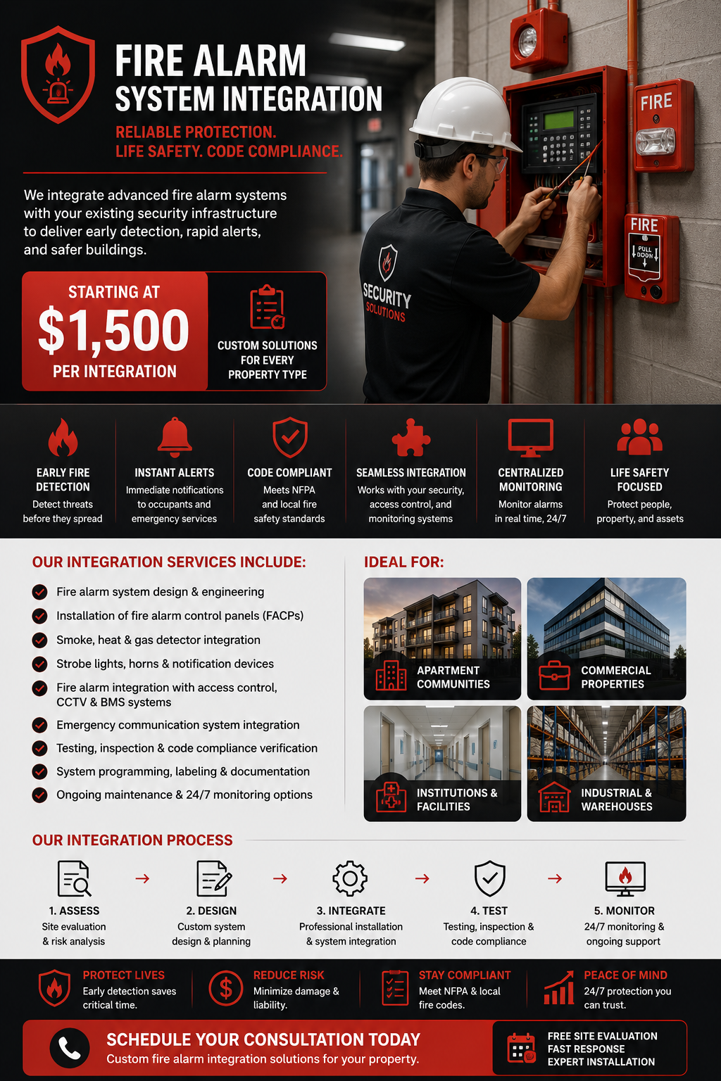 Fire Alarm System Integration
