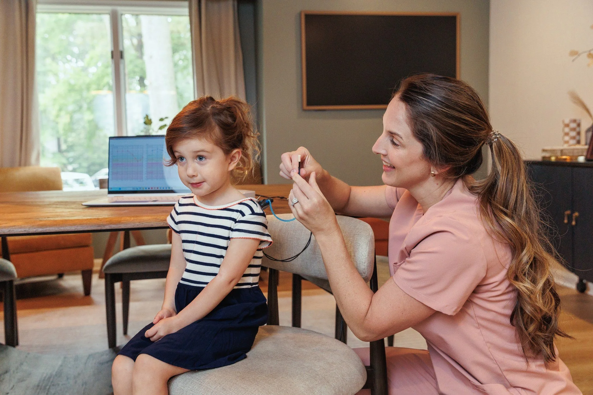 SSB Pediatric hearing evaluation