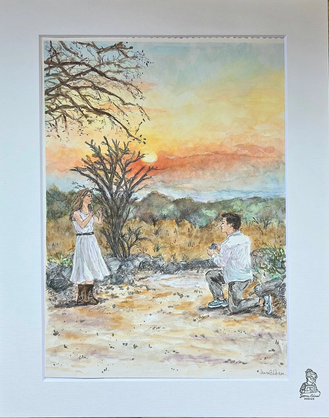 An engagement commission 🩷