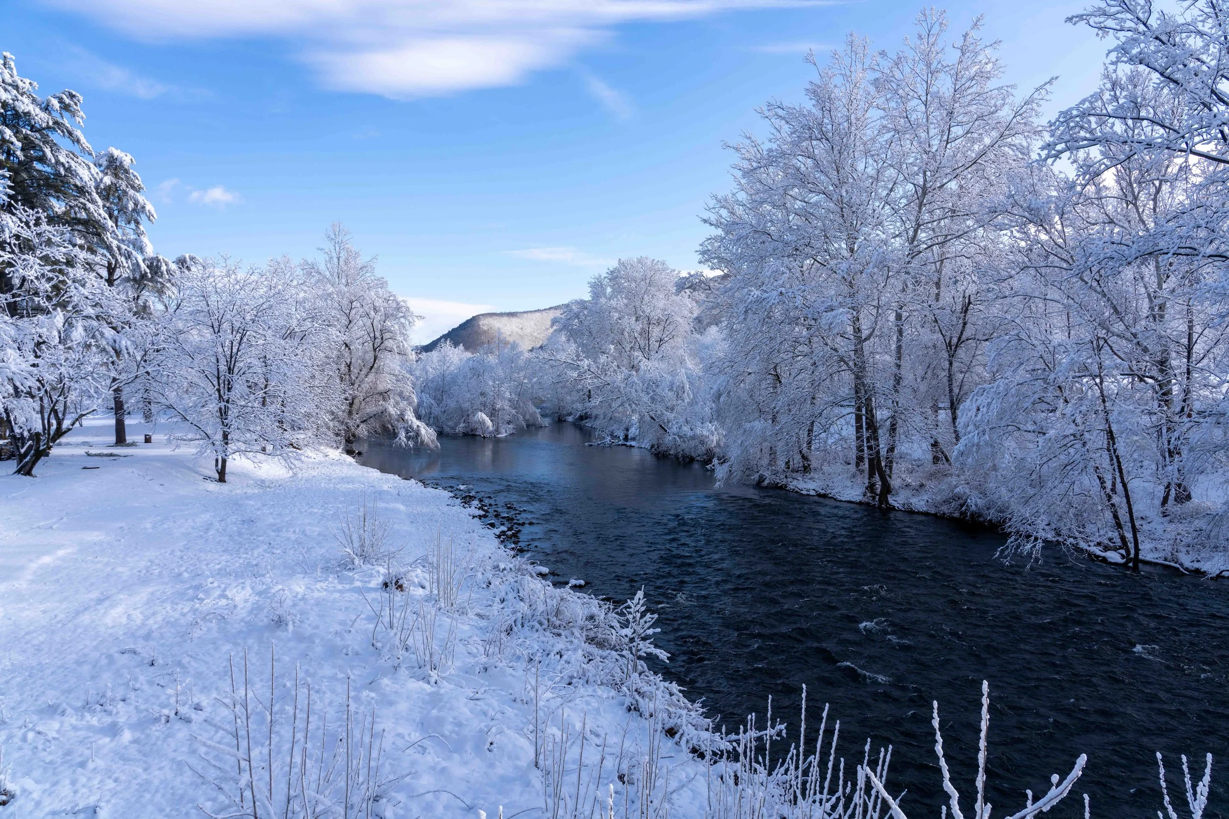 Winter's Silent Flow