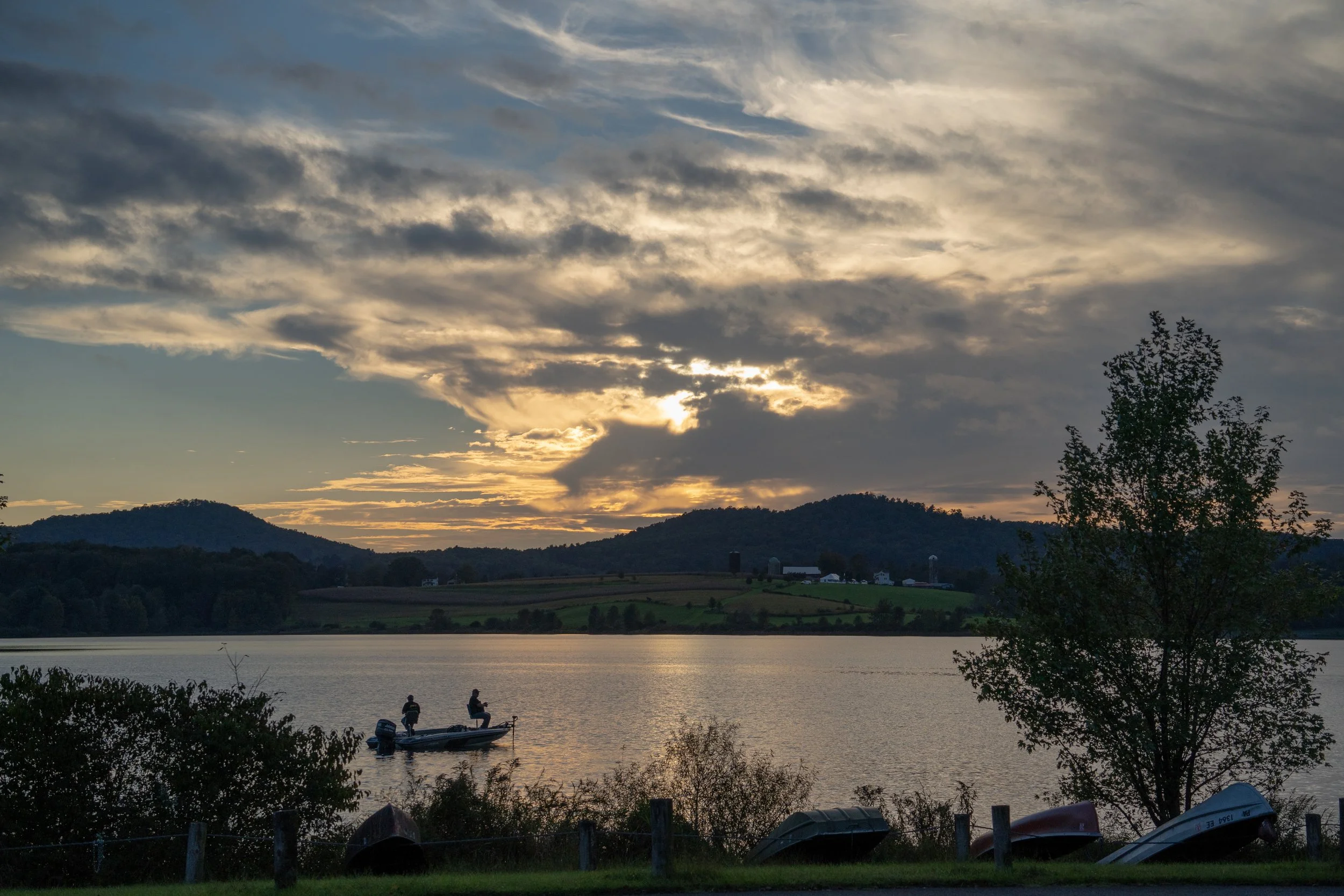 "The End of the Day"  Spending a day on the lake, whether fishing, kayaking, or using the now popular "SUP" (stand up paddle boards) it is always rewarded with the gorgeous sunsets.  Don't catch a single fish?  THIS makes it worth it.