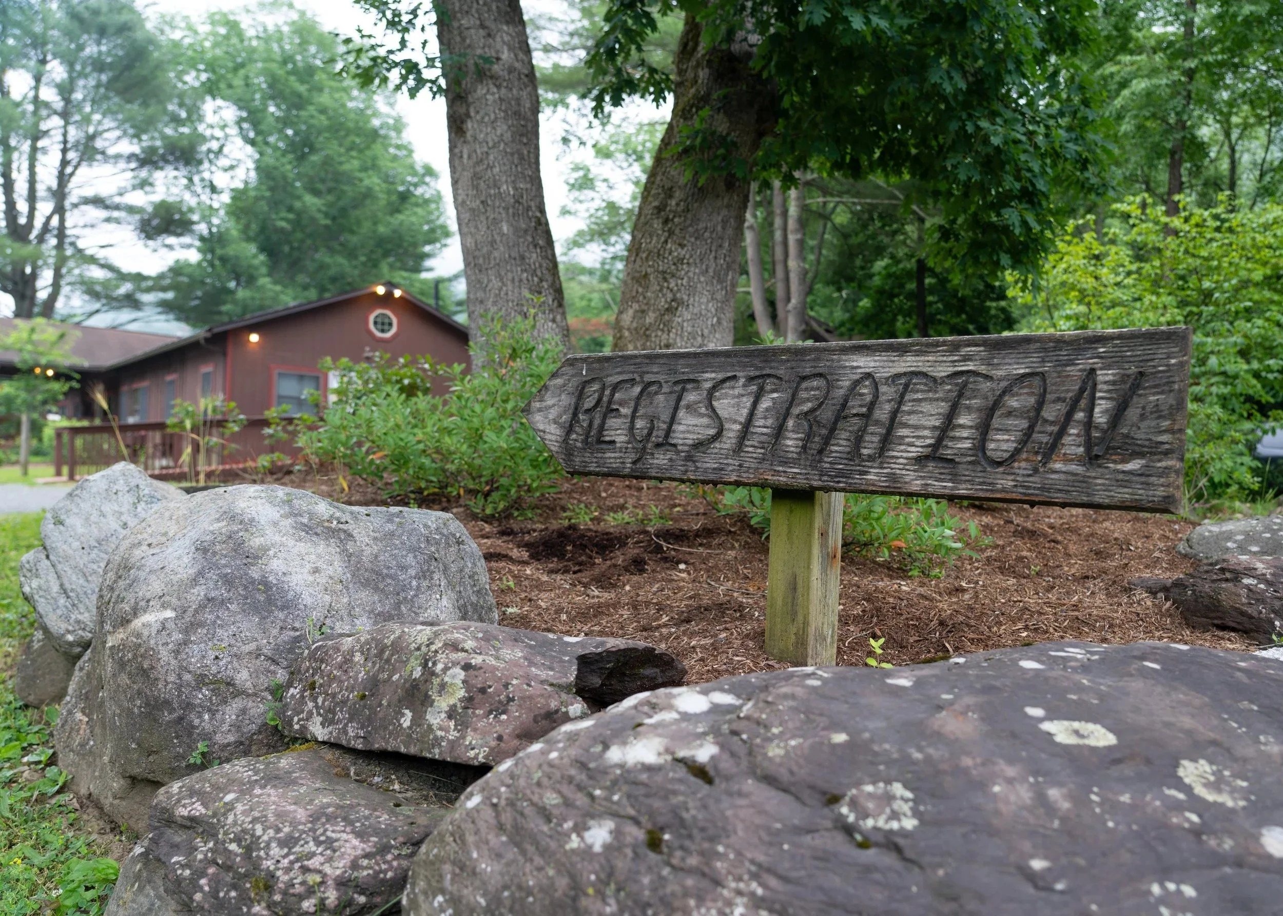 Registration Sign at the Threshold